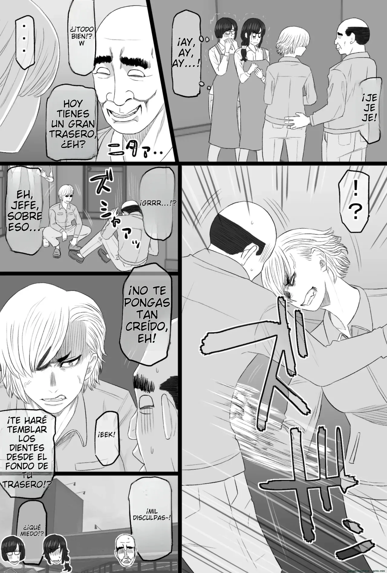 [Kintama Ookami (Tamarou)] Senshoku Tsuma 7 ~Kenka Saikyou Motoyan Single Mother ga Dosukebe HihiJijii no Iro ni Somaru Made~ | Esposa Infiel 7 ~Madre Soltera y la Ex-Delincuente Juvenil más Temida se Rinde ante Viejo Pervertido~ [Spanish] [NTRForever] Bildnummer 53