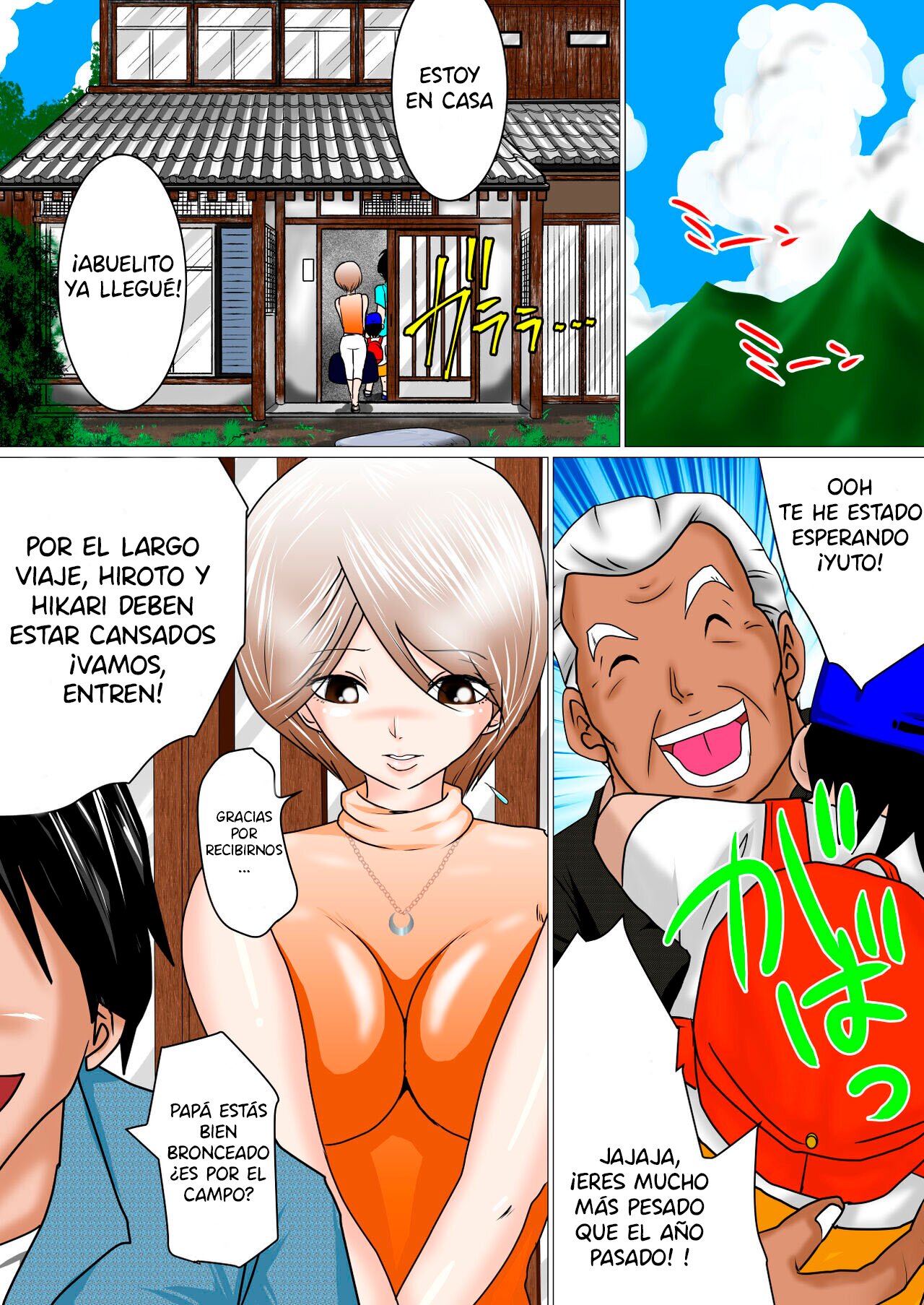 [Watatsumi Biyori] Natsu No Otou-san ~Zenpen~ | Verano Con Mi Suegro ~Primera Parte~ [Spanish] [Pajerosxnx] imagen número 2