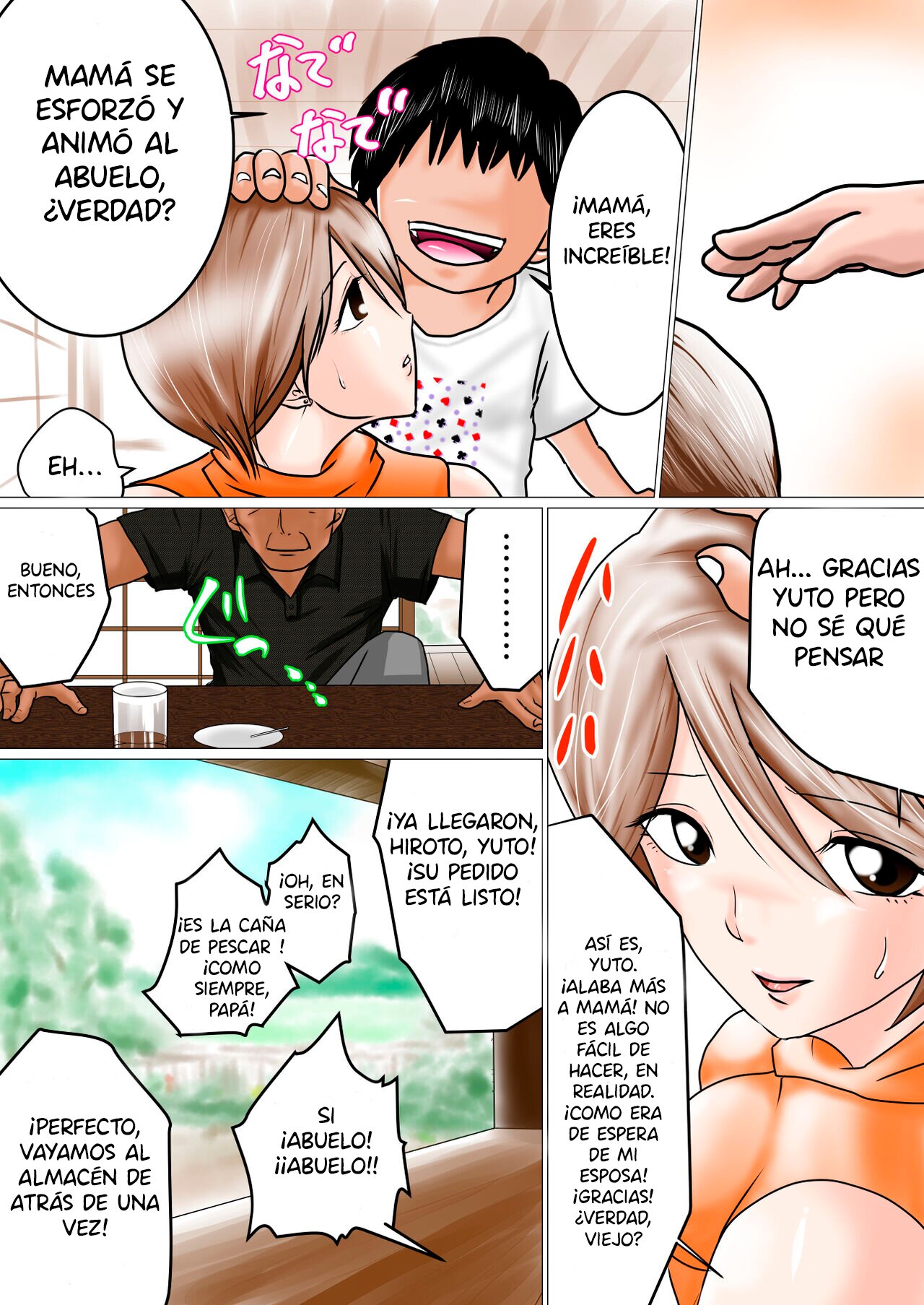 [Watatsumi Biyori] Natsu No Otou-san ~Zenpen~ | Verano Con Mi Suegro ~Primera Parte~ [Spanish] [Pajerosxnx] imagen número 5