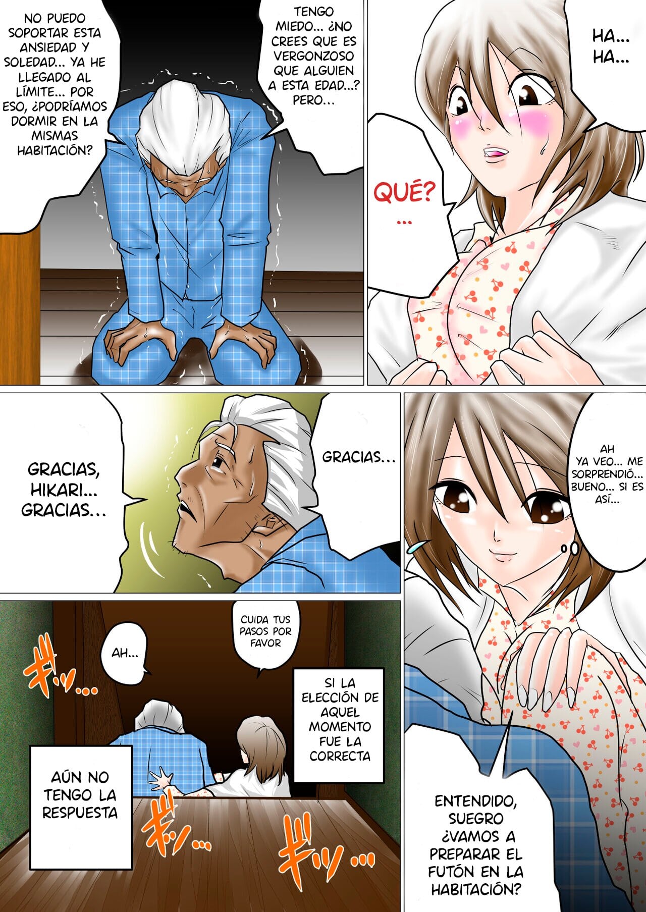 [Watatsumi Biyori] Natsu No Otou-san ~Zenpen~ | Verano Con Mi Suegro ~Primera Parte~ [Spanish] [Pajerosxnx] imagen número 9