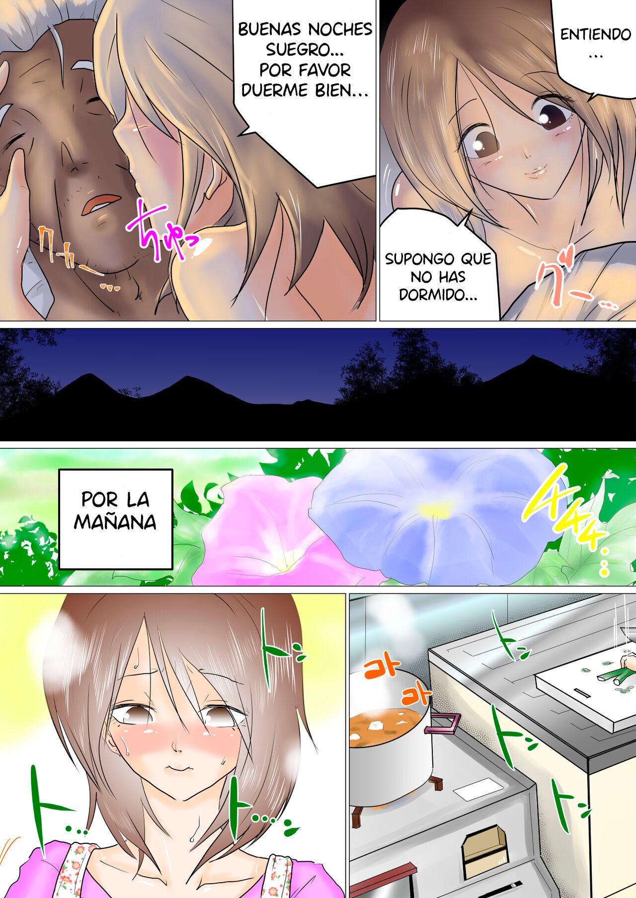 [Watatsumi Biyori] Natsu No Otou-san ~Zenpen~ | Verano Con Mi Suegro ~Primera Parte~ [Spanish] [Pajerosxnx] imagen número 28