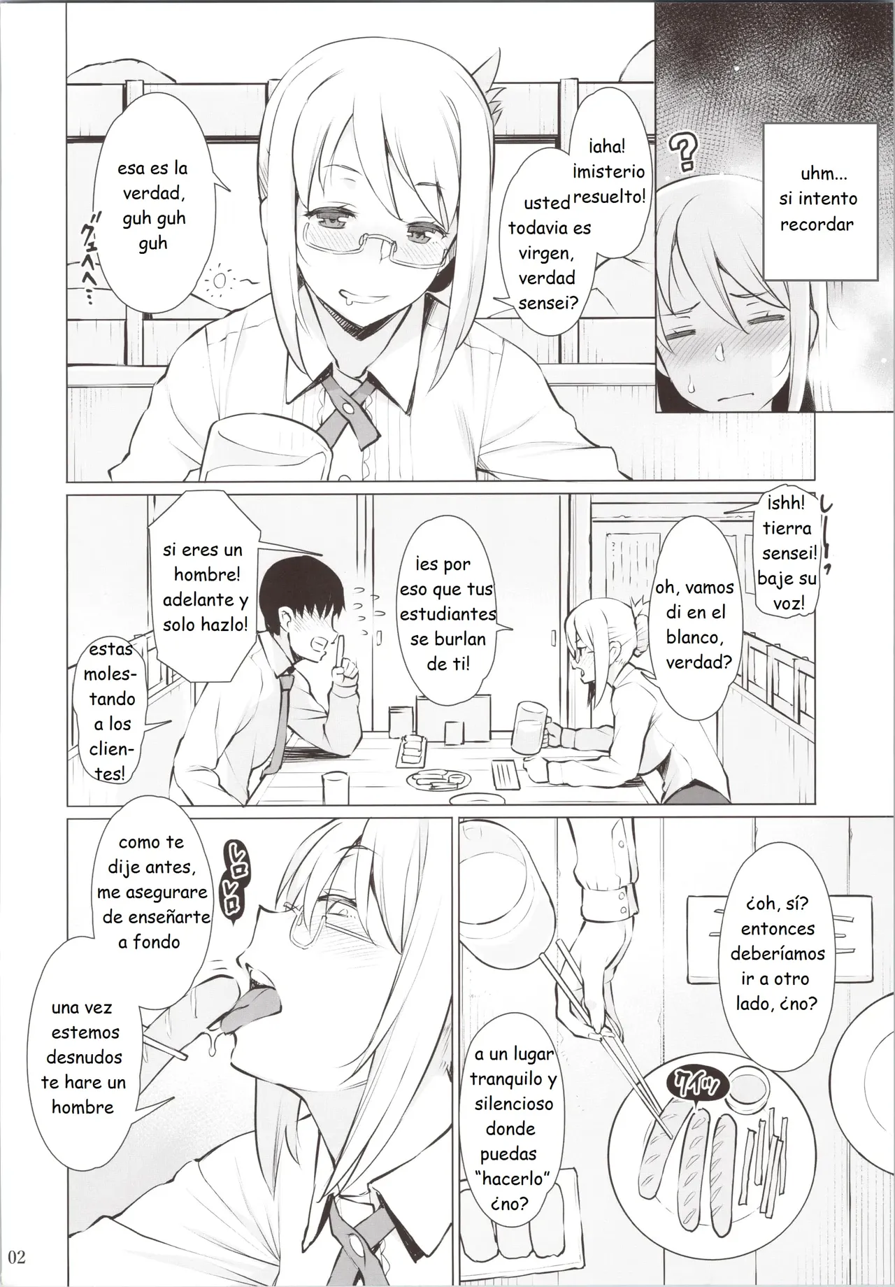 [Oojinushi (Ryuuta)] Hito to shite (Schoolgirl Strikers) [Spanish] image number 3