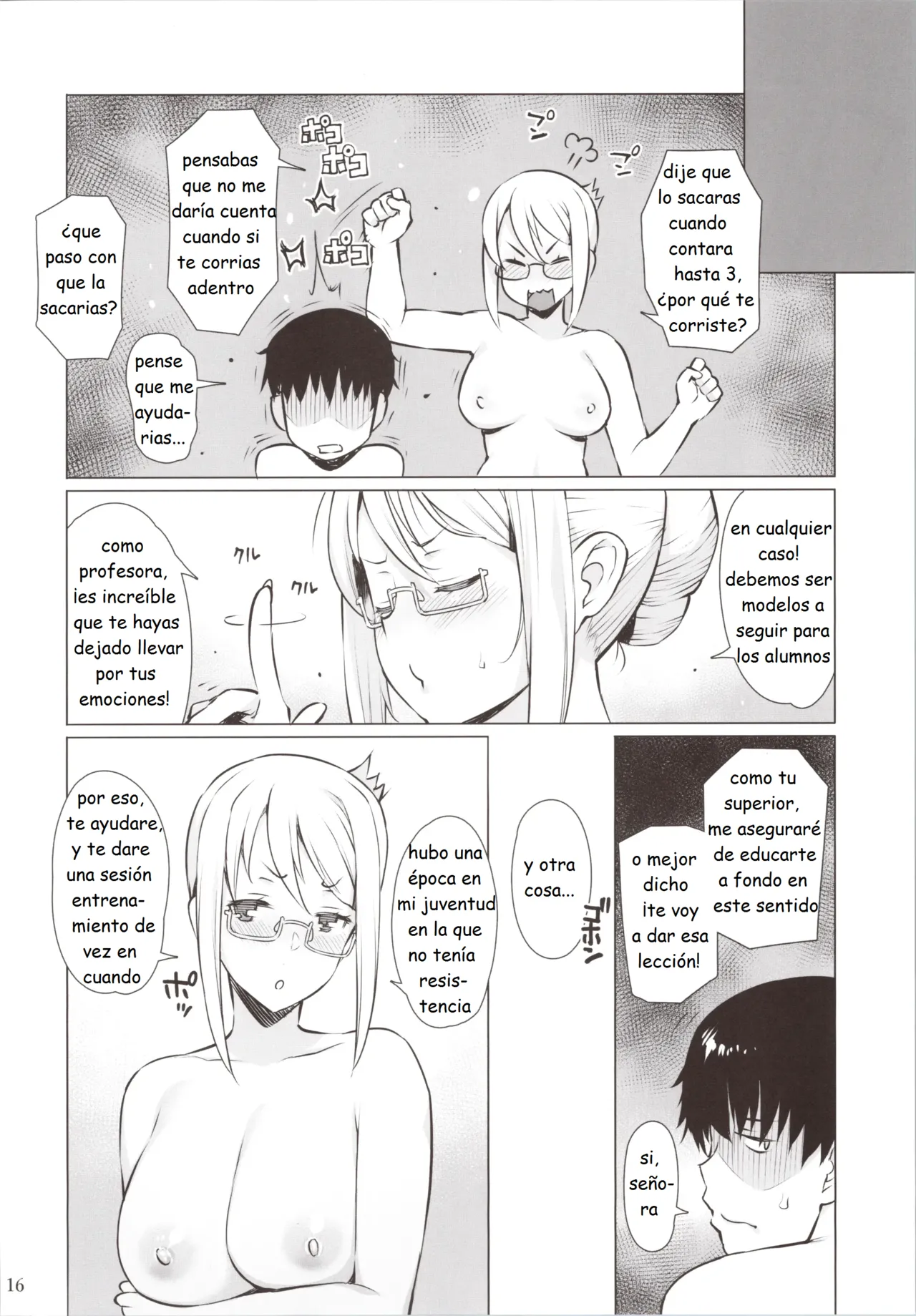 [Oojinushi (Ryuuta)] Hito to shite (Schoolgirl Strikers) [Spanish] image number 17