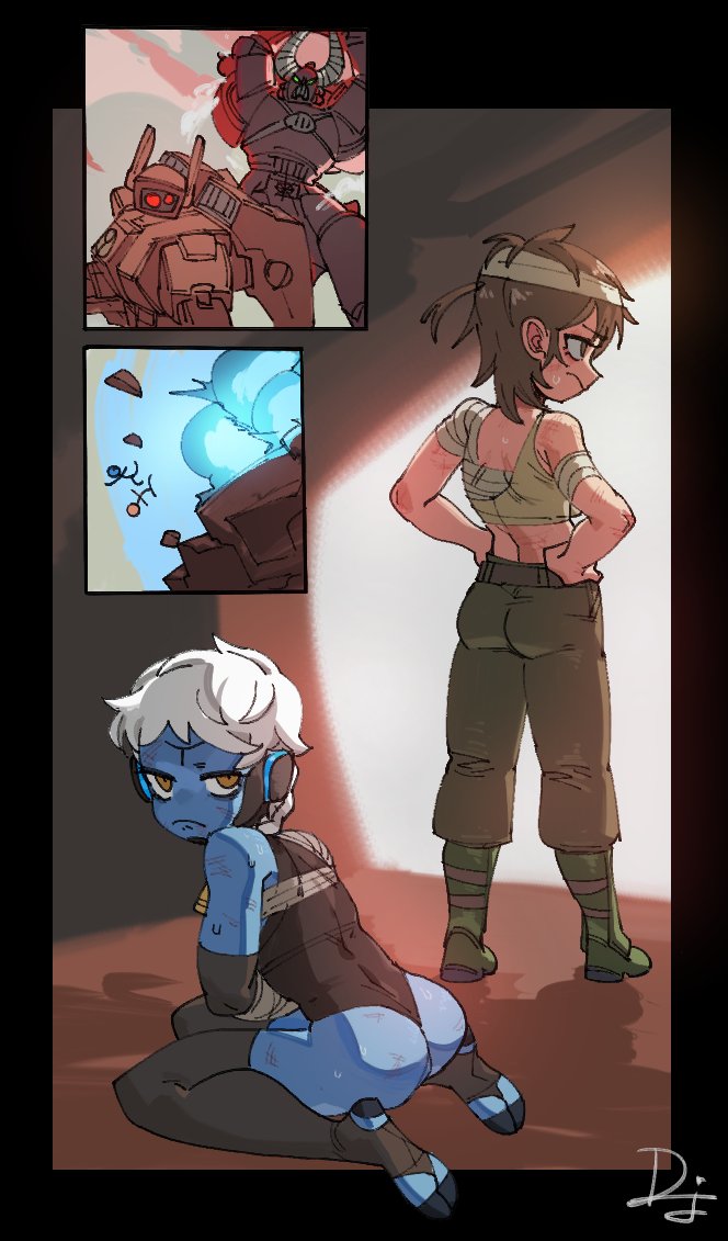 (Dif漫 | DifmanM) Fire Warrior X Catachan Jungle Fighter (Warhammer 40K) 이미지 번호 7