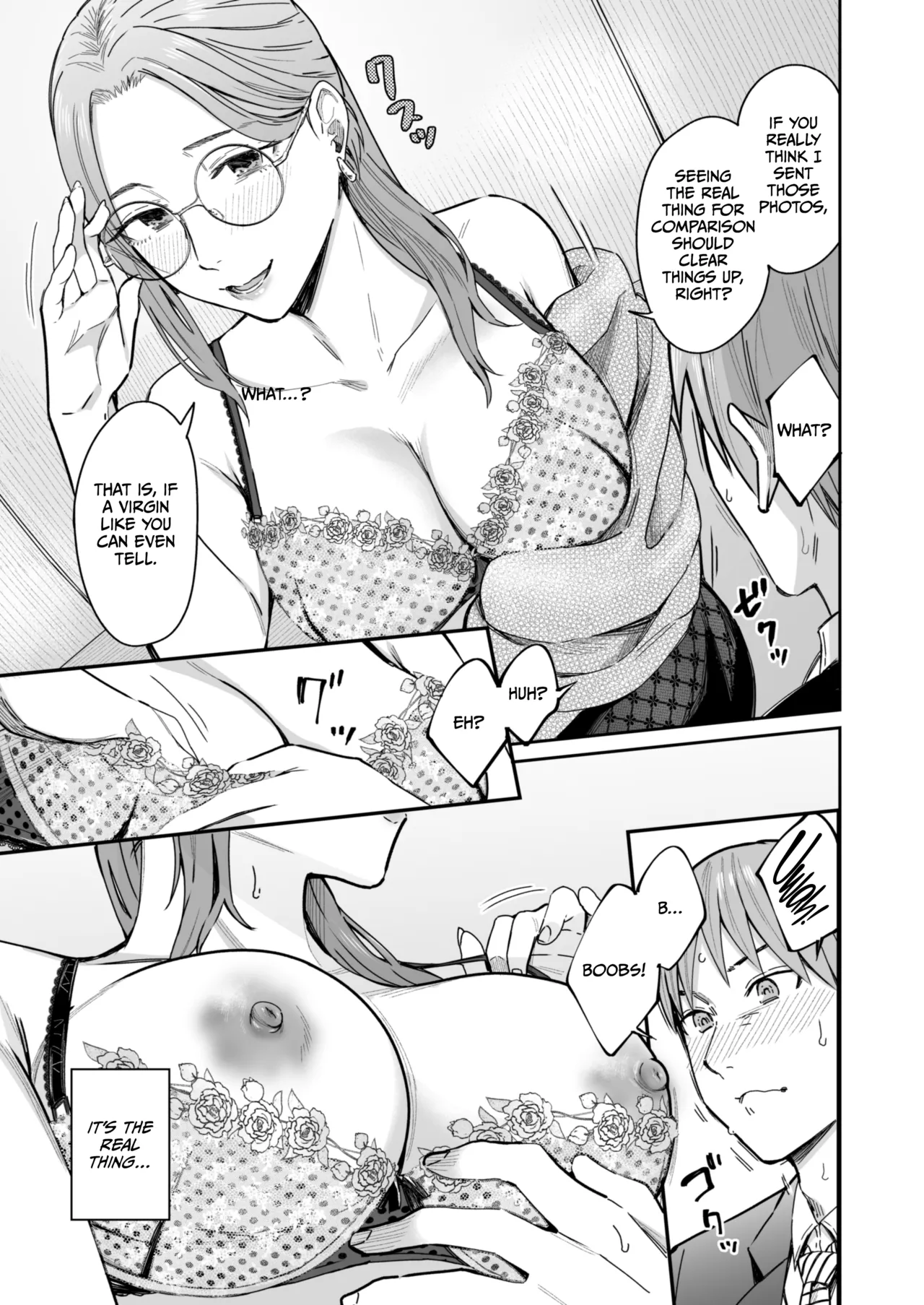 [YAGEN Nankotsu (Inukami Inoji)] Shiranai Josei kara Gazou Kyouyuu de Eroi Jidori ga Okuraretekita Hanashi [English] [CulturedCommissions] image number 12