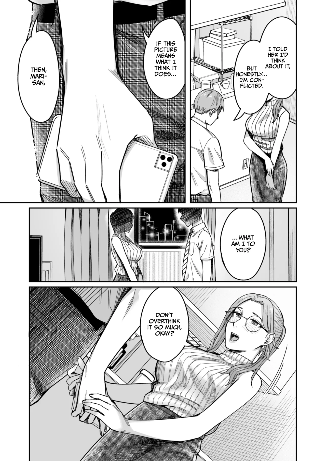 [YAGEN Nankotsu (Inukami Inoji)] Shiranai Josei kara Gazou Kyouyuu de Eroi Jidori ga Okuraretekita Hanashi [English] [CulturedCommissions] image number 62