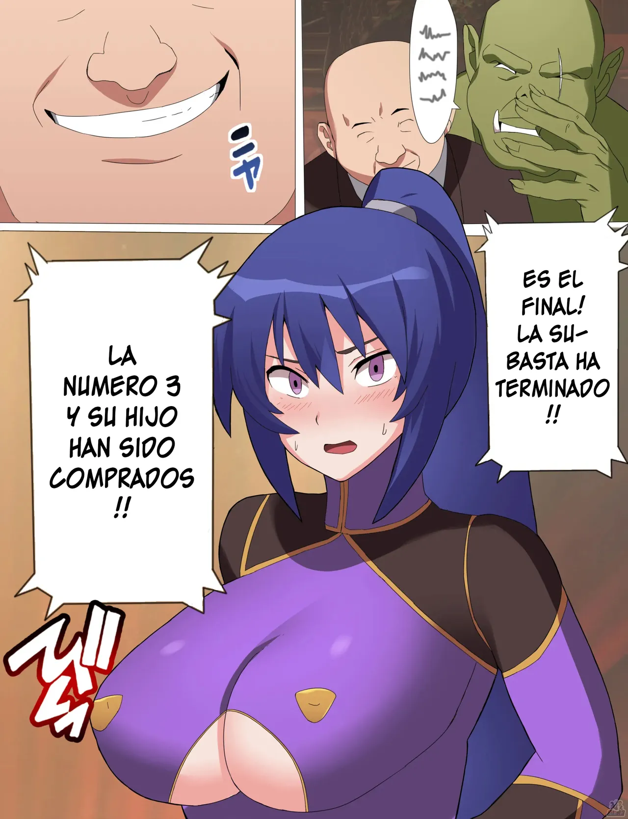 [Torino Sunakimo] Rinko Netorare Orc no Haramizuma to Natta Hi | Rinko fue Infiel el Día que se Convirtió en la Esposa Embarazada de un Orco (Taimanin Yukikaze) [Spanish] [KnightsMighty] [Full Color Version] Bildnummer 6