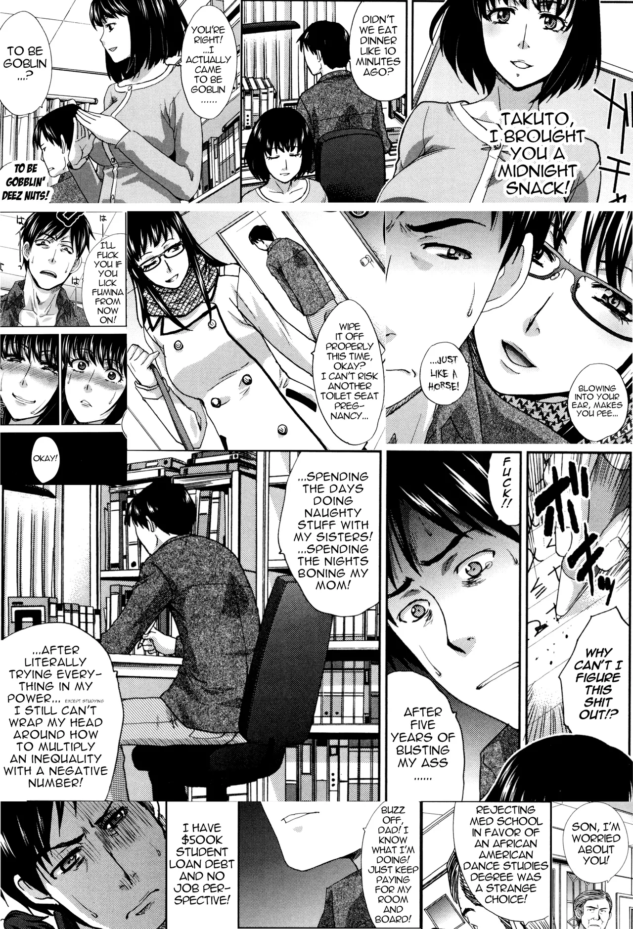 [Itaba Hiroshi] Houkai Kazoku | Dysfunctional Family Ch. 1 (Kazoku Soukanzu) [English] [menospeaknihongo] image number 26