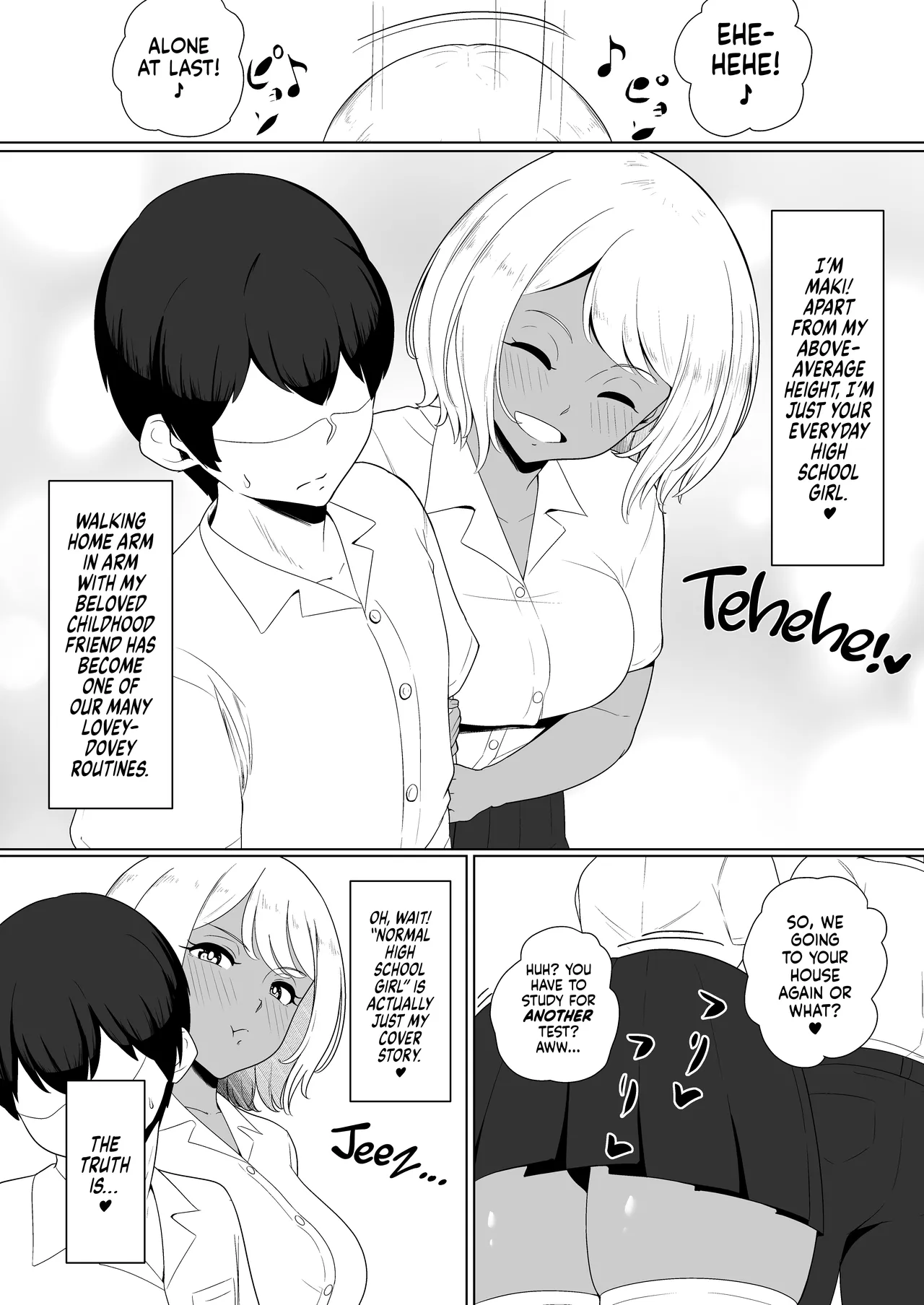 [Toiro-tei (Kuroiro Toiro)] inma na Osananajimi no Sakunyuu Jijou "Houkago Onedari Chichishibori Hen" ー Milking My Succubus Childhood Friend?! - Begging To Be Wrung Out After School! [English] [head empty] [Digital] Bildnummer 4
