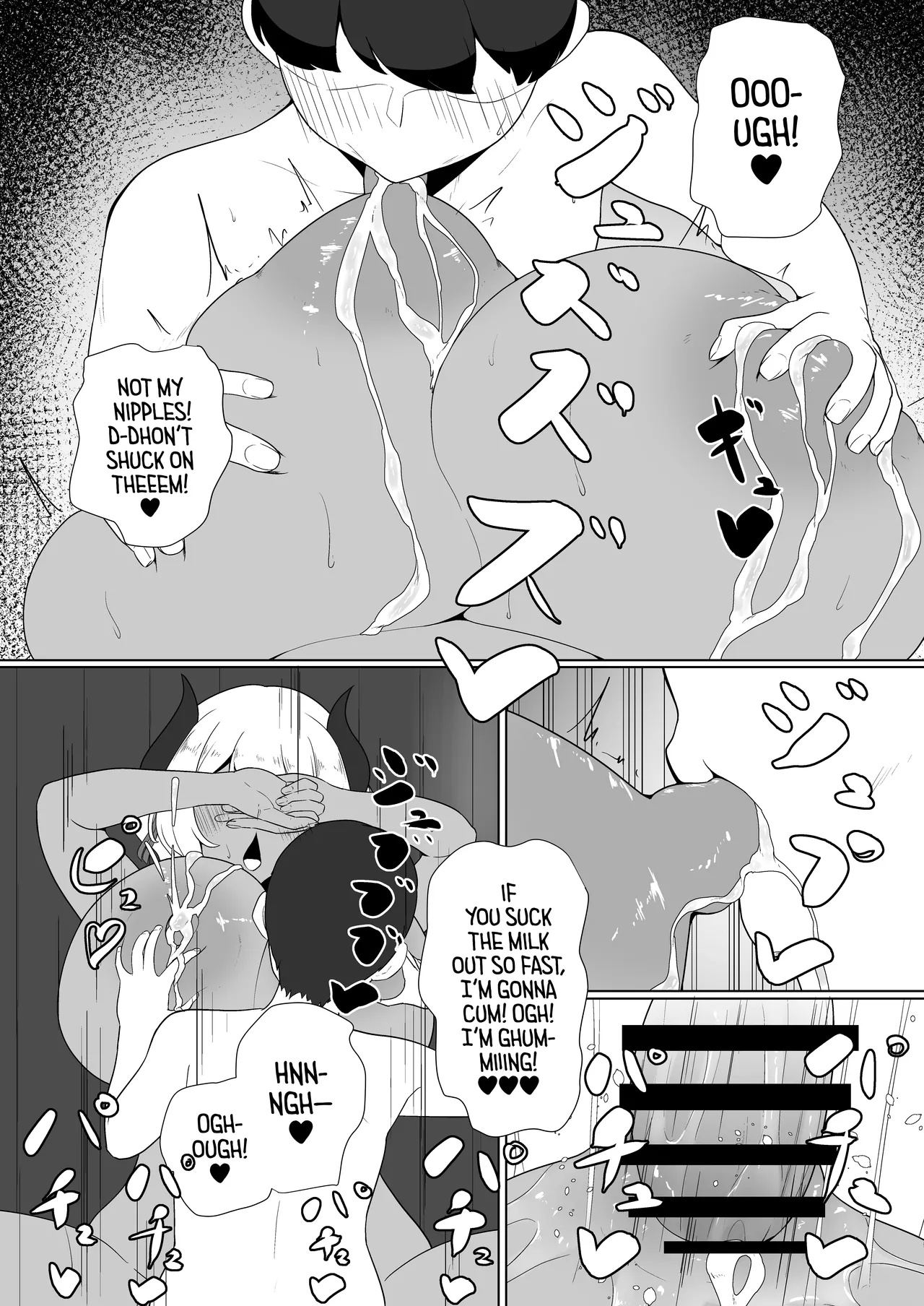 [Toiro-tei (Kuroiro Toiro)] inma na Osananajimi no Sakunyuu Jijou "Houkago Onedari Chichishibori Hen" ー Milking My Succubus Childhood Friend?! - Begging To Be Wrung Out After School! [English] [head empty] [Digital] Bildnummer 25