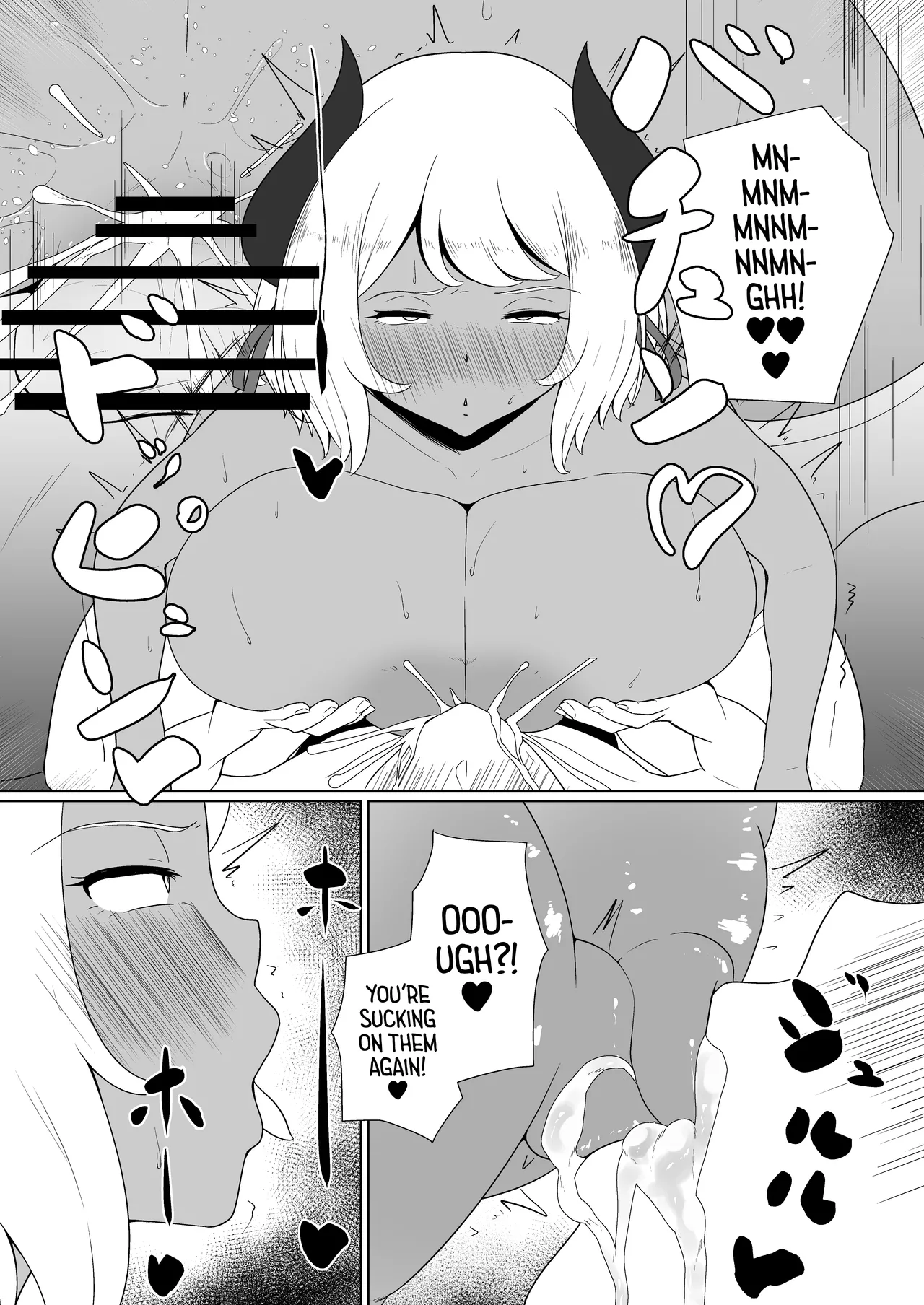 [Toiro-tei (Kuroiro Toiro)] inma na Osananajimi no Sakunyuu Jijou "Houkago Onedari Chichishibori Hen" ー Milking My Succubus Childhood Friend?! - Begging To Be Wrung Out After School! [English] [head empty] [Digital] Bildnummer 31