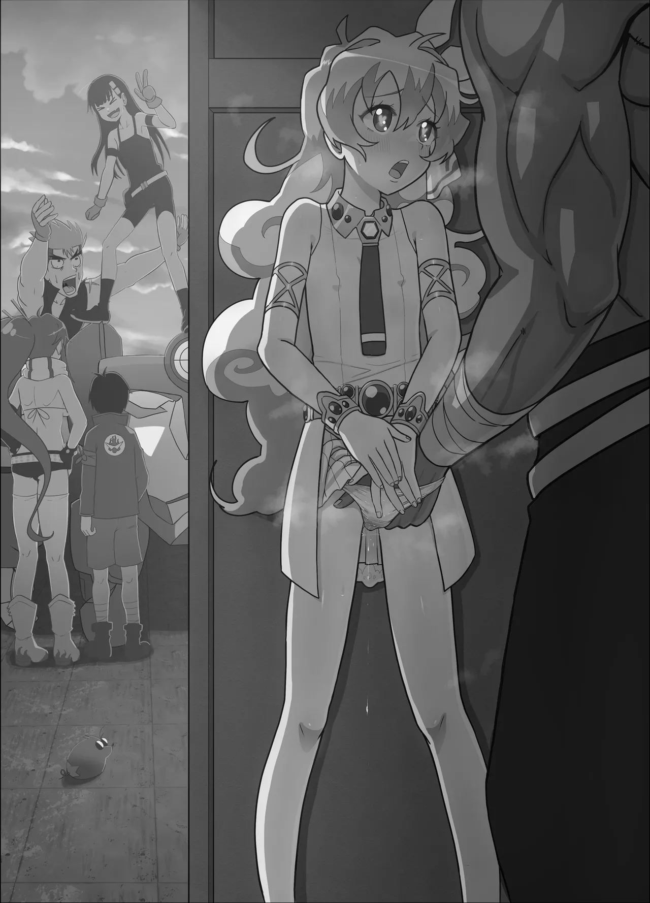 [Rourou Nomi] Dai Guren-dan no Mob Character ga Nia-tan to Icha Love SEX Suru Manga (Tengen Toppa Gurren Lagann) [Chinese] 이미지 번호 2