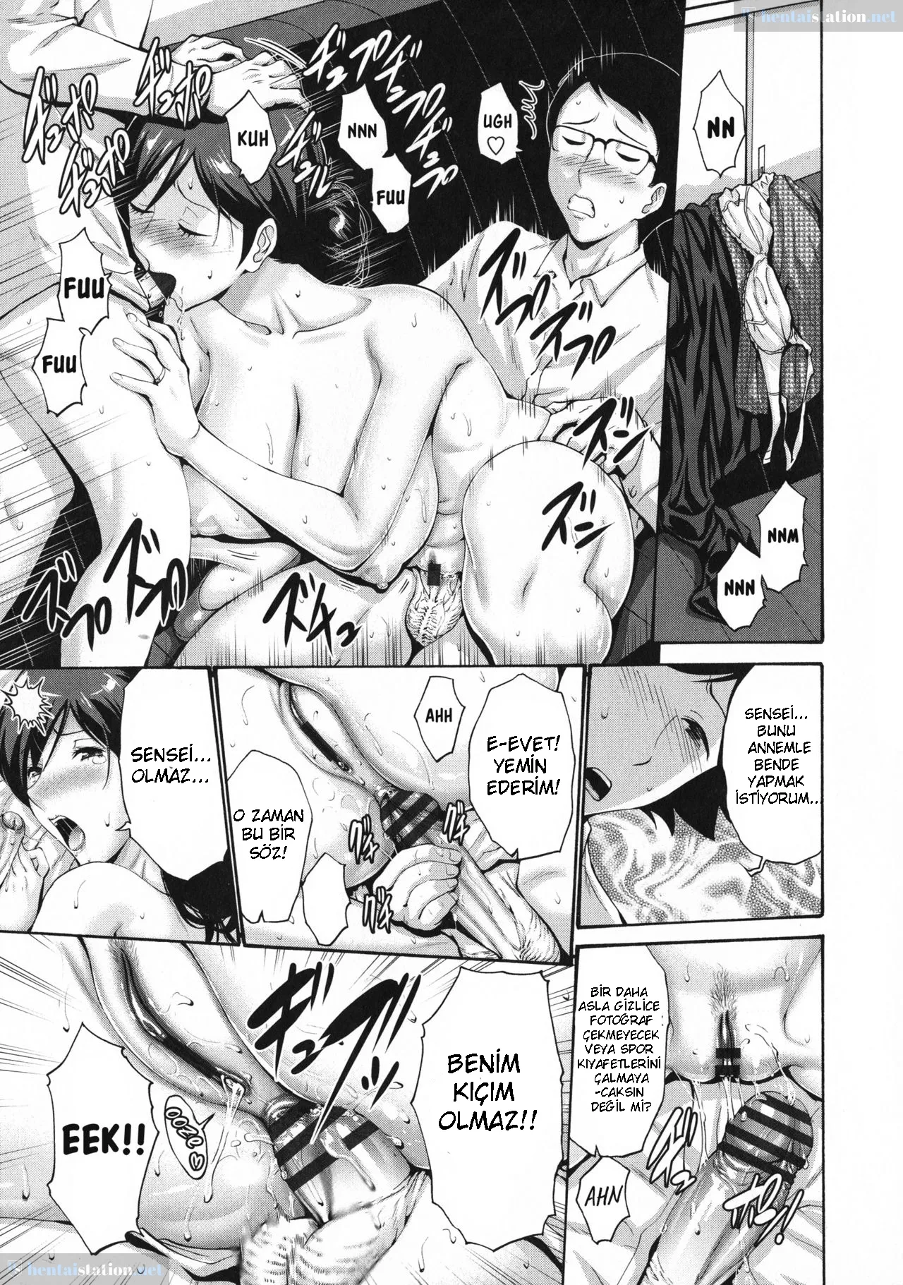 [Nishikawa Kou] Kousei wa Haha no Aji | Repentance Tastes Like Mom [Turkish] [Hentai Station] image number 13