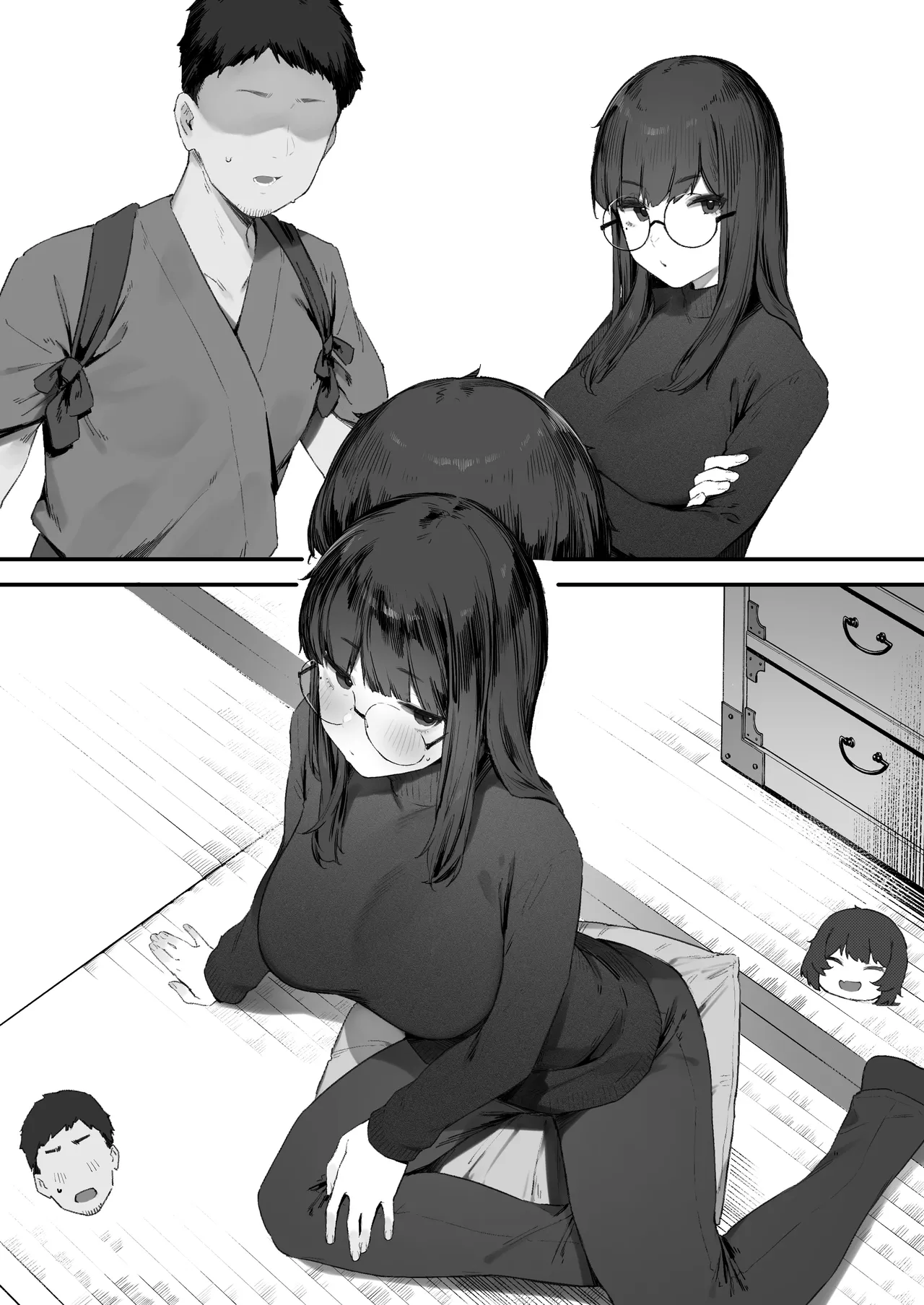 [Nigiri Usagi] Futari no Oshigoto Bangaihen [Textless] 이미지 번호 15