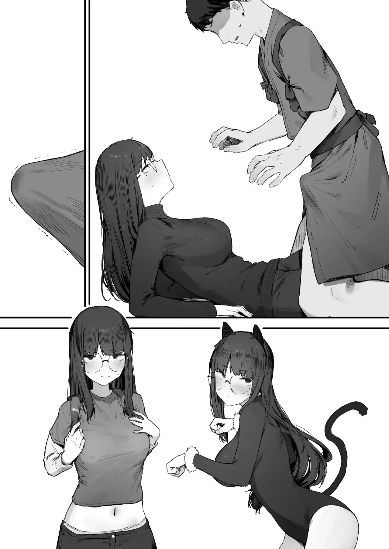 [Nigiri Usagi] Futari no Oshigoto Bangaihen [Textless] 이미지 번호 16