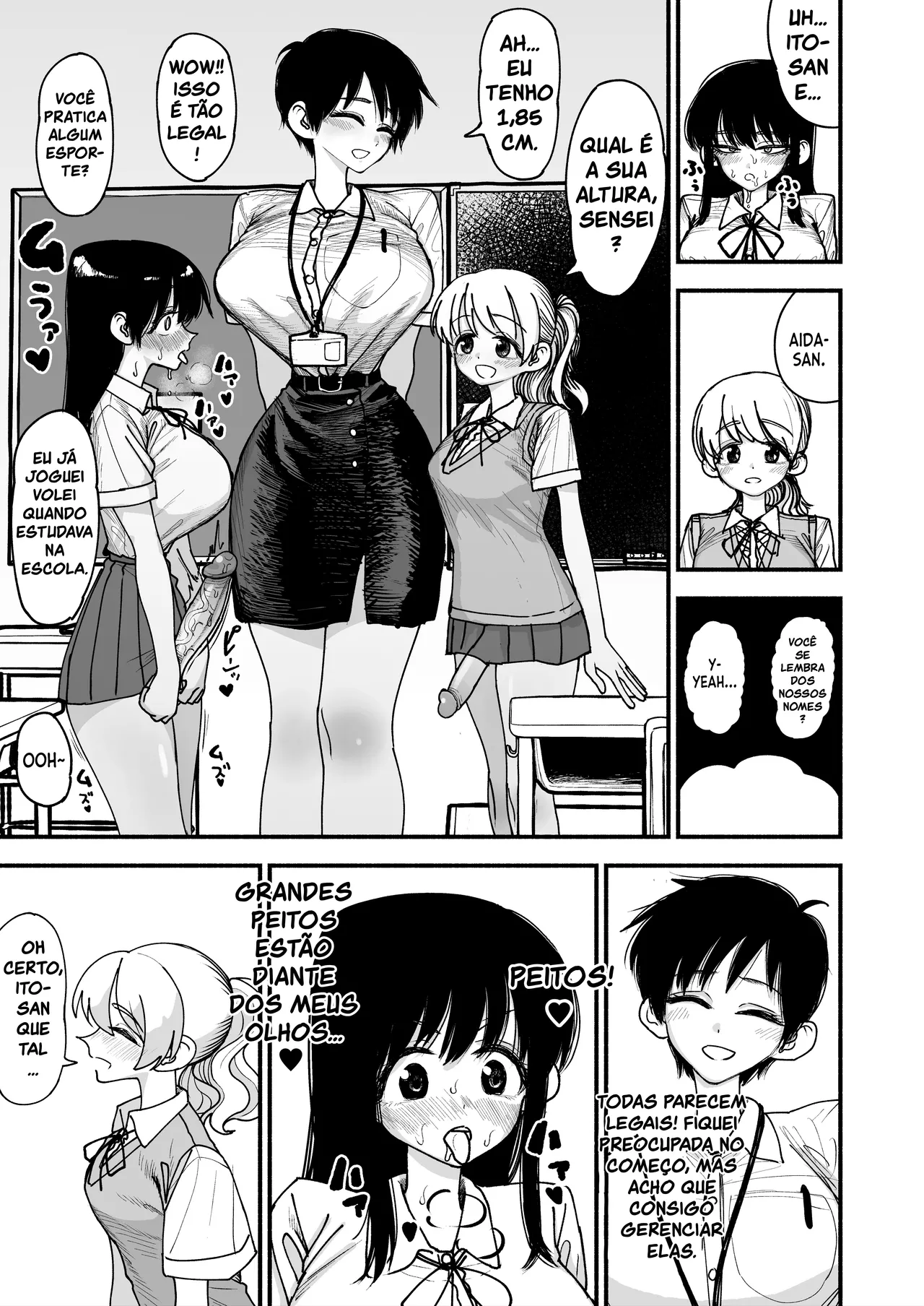 [Nagayama (Agagaga)] Futanari Joshikou no Onaho ~Itsudemo Sex Sasete Kureru Kiyowa de Yasashii Koushinchou Kyonyuu Sensei~ [Portuguese-BR] [Bocchi Tradução] 图片编号 7