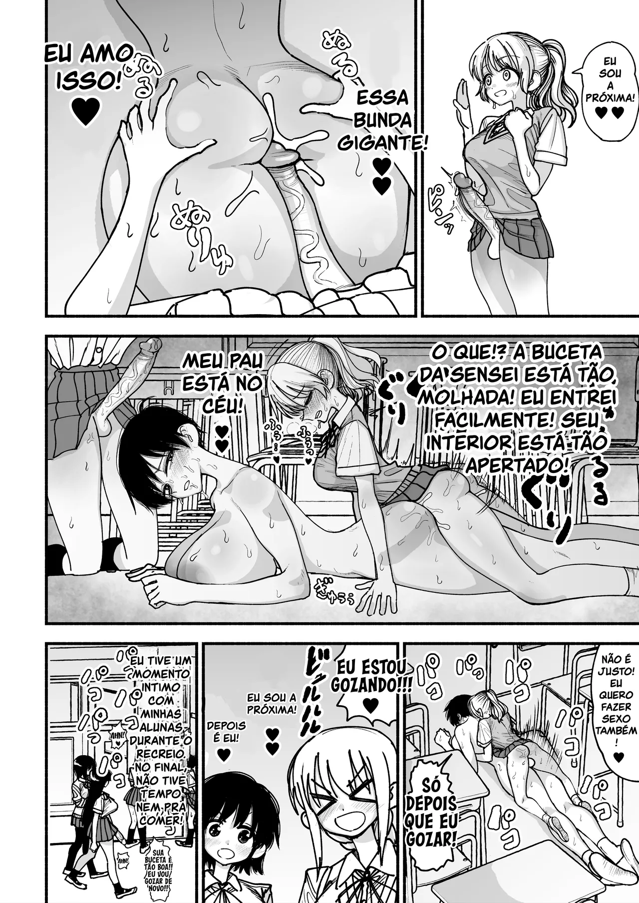 [Nagayama (Agagaga)] Futanari Joshikou no Onaho ~Itsudemo Sex Sasete Kureru Kiyowa de Yasashii Koushinchou Kyonyuu Sensei~ [Portuguese-BR] [Bocchi Tradução] 图片编号 20