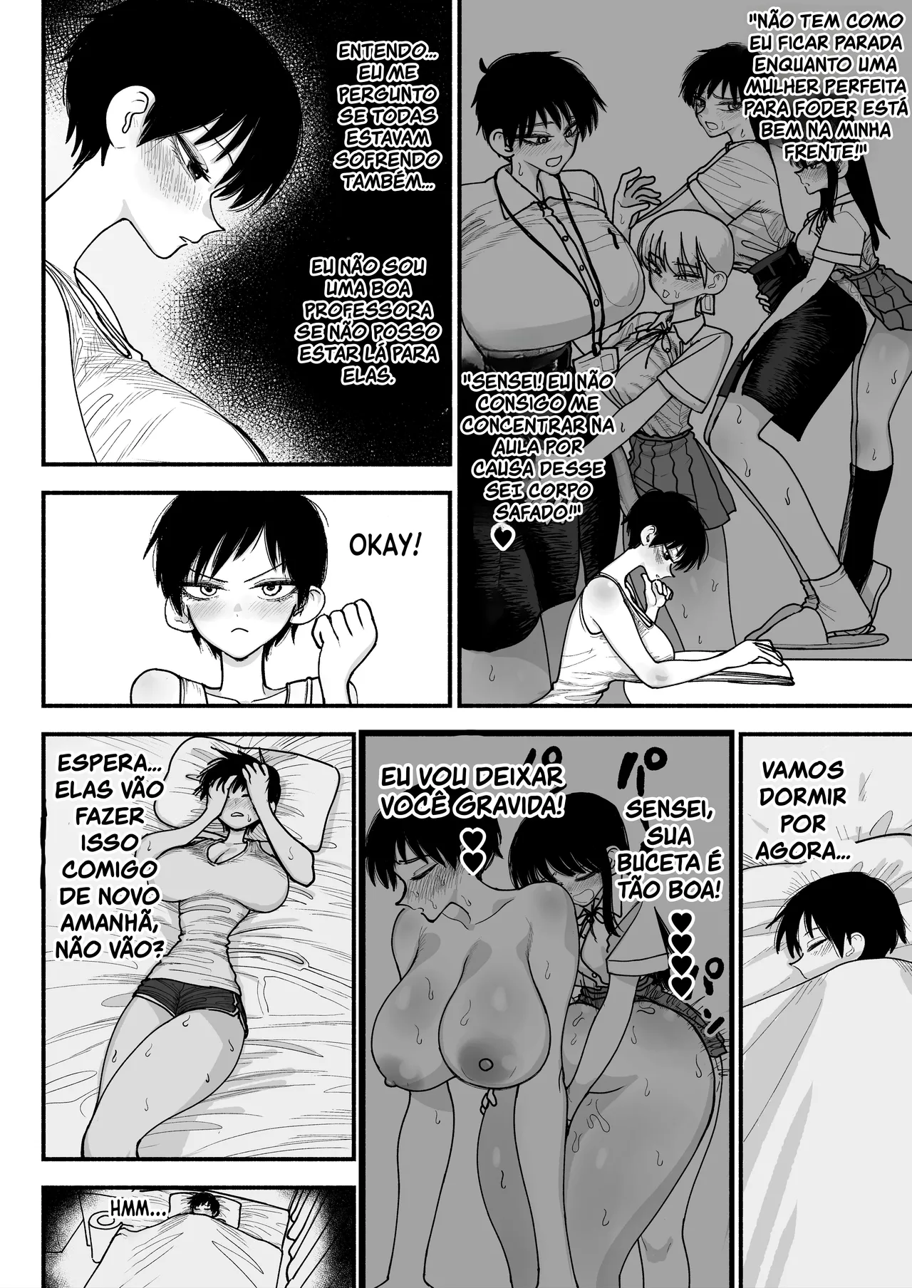 [Nagayama (Agagaga)] Futanari Joshikou no Onaho ~Itsudemo Sex Sasete Kureru Kiyowa de Yasashii Koushinchou Kyonyuu Sensei~ [Portuguese-BR] [Bocchi Tradução] 图片编号 28