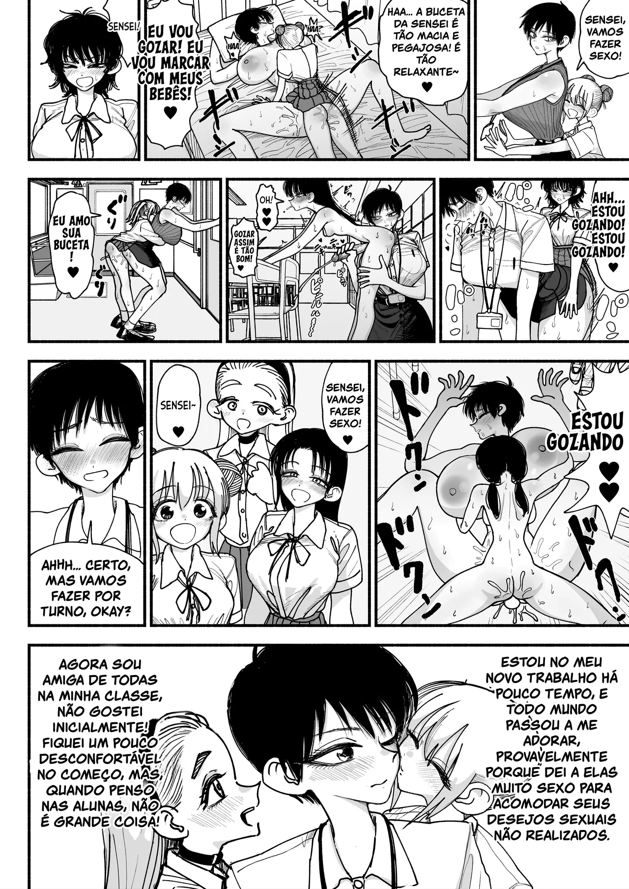 [Nagayama (Agagaga)] Futanari Joshikou no Onaho ~Itsudemo Sex Sasete Kureru Kiyowa de Yasashii Koushinchou Kyonyuu Sensei~ [Portuguese-BR] [Bocchi Tradução] 图片编号 36