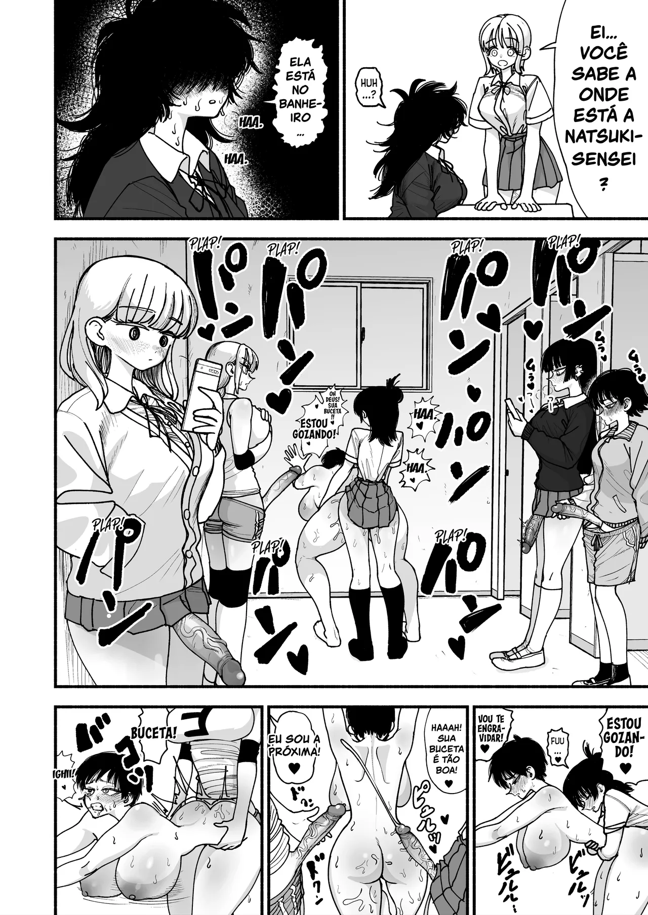 [Nagayama (Agagaga)] Futanari Joshikou no Onaho ~Itsudemo Sex Sasete Kureru Kiyowa de Yasashii Koushinchou Kyonyuu Sensei~ [Portuguese-BR] [Bocchi Tradução] 图片编号 38