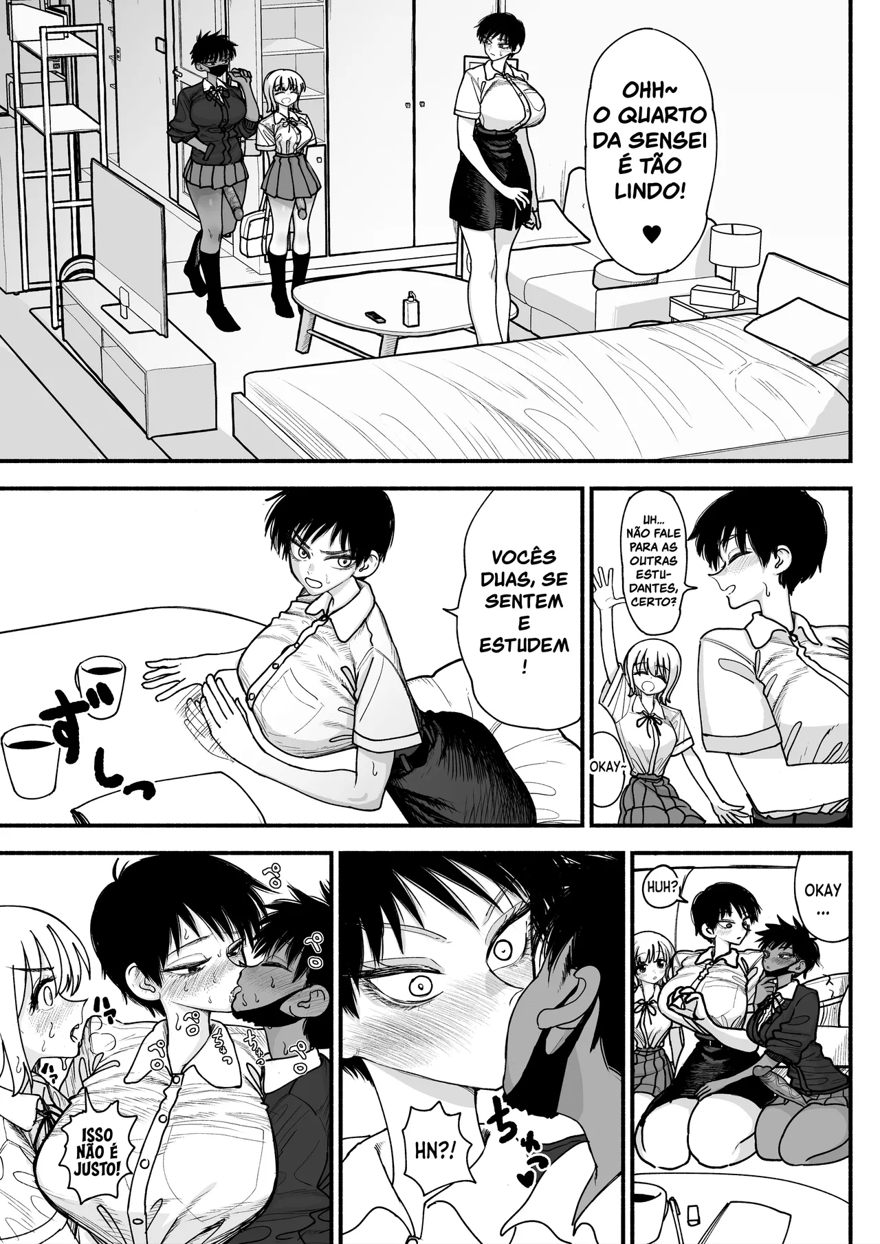 [Nagayama (Agagaga)] Futanari Joshikou no Onaho ~Itsudemo Sex Sasete Kureru Kiyowa de Yasashii Koushinchou Kyonyuu Sensei~ [Portuguese-BR] [Bocchi Tradução] 图片编号 41