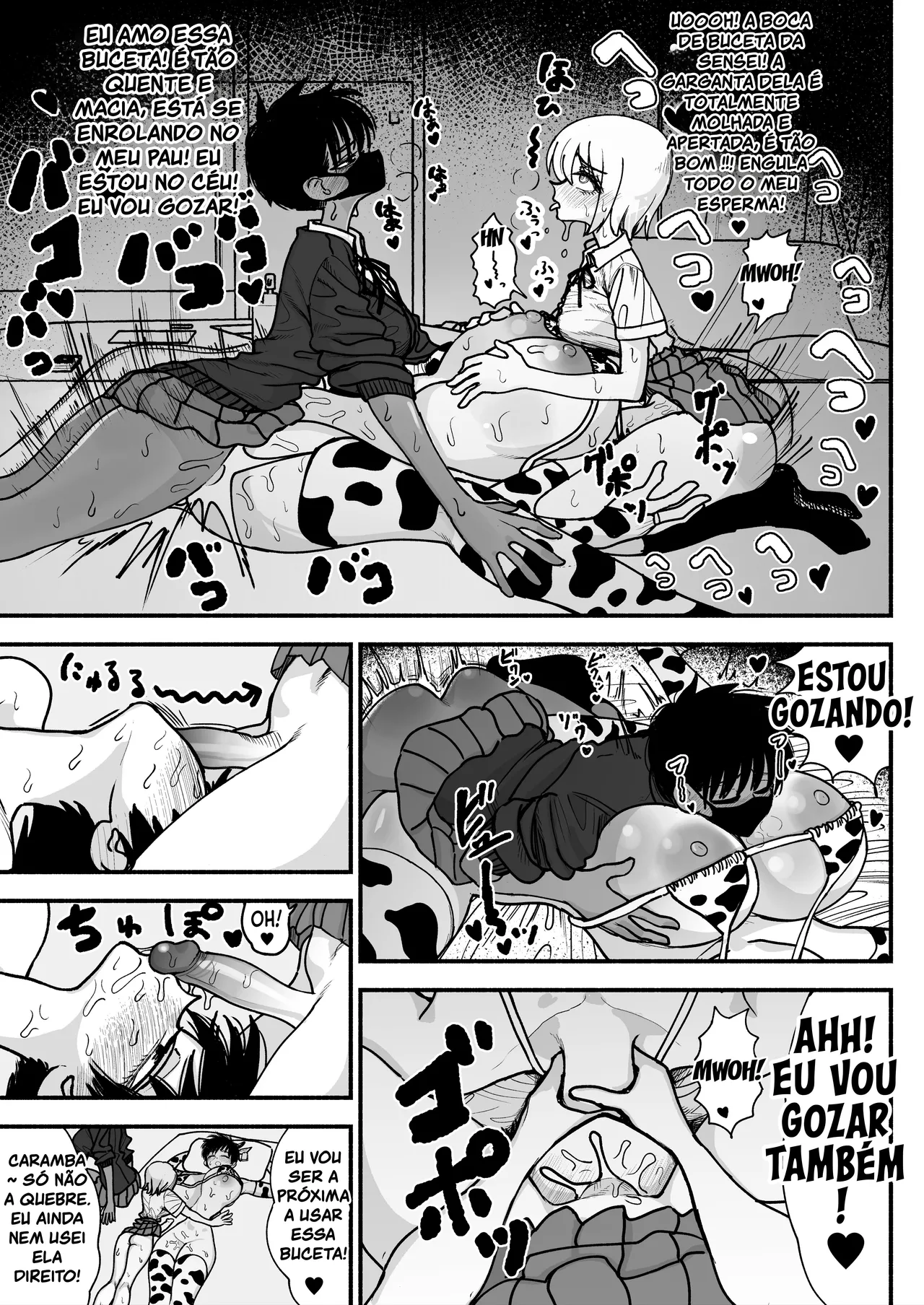 [Nagayama (Agagaga)] Futanari Joshikou no Onaho ~Itsudemo Sex Sasete Kureru Kiyowa de Yasashii Koushinchou Kyonyuu Sensei~ [Portuguese-BR] [Bocchi Tradução] 图片编号 45