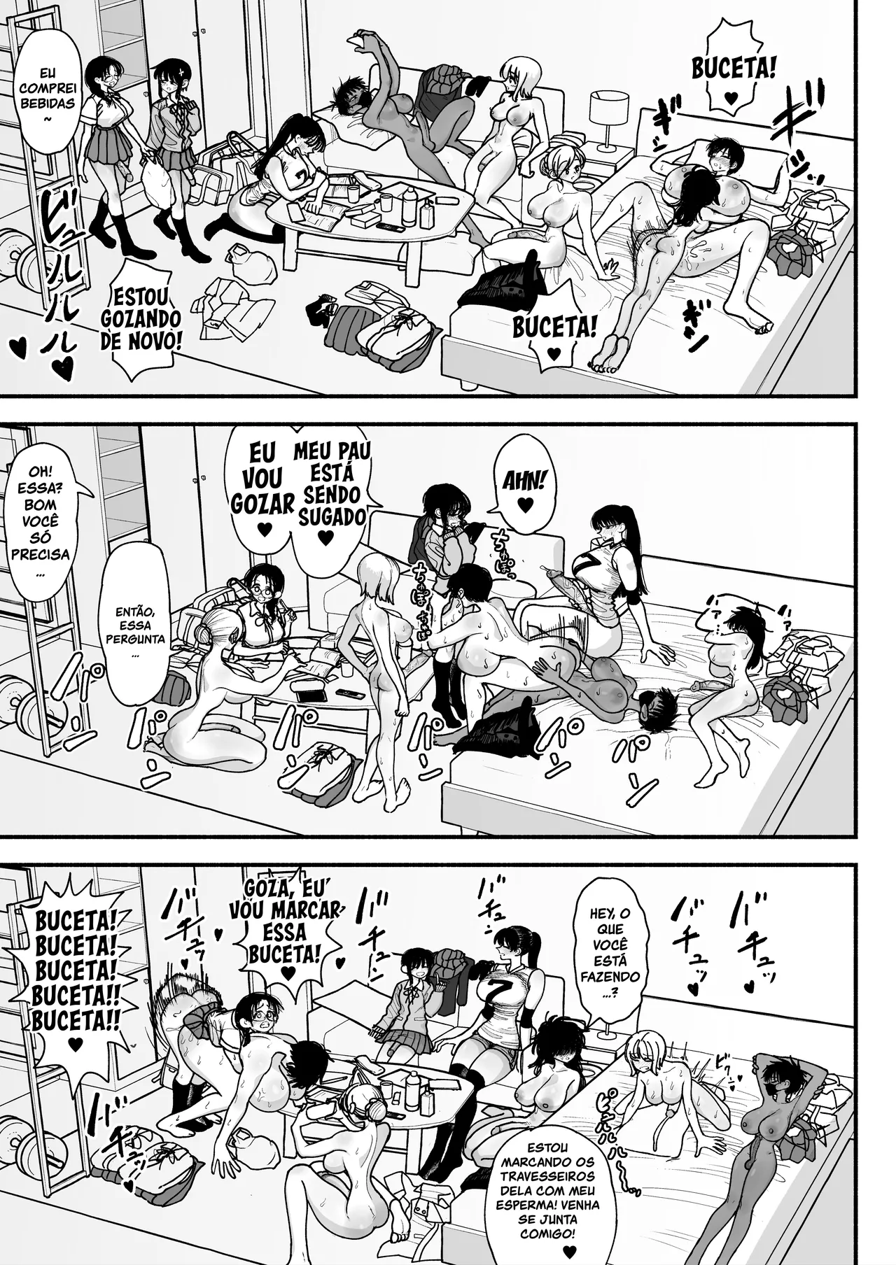 [Nagayama (Agagaga)] Futanari Joshikou no Onaho ~Itsudemo Sex Sasete Kureru Kiyowa de Yasashii Koushinchou Kyonyuu Sensei~ [Portuguese-BR] [Bocchi Tradução] 图片编号 53