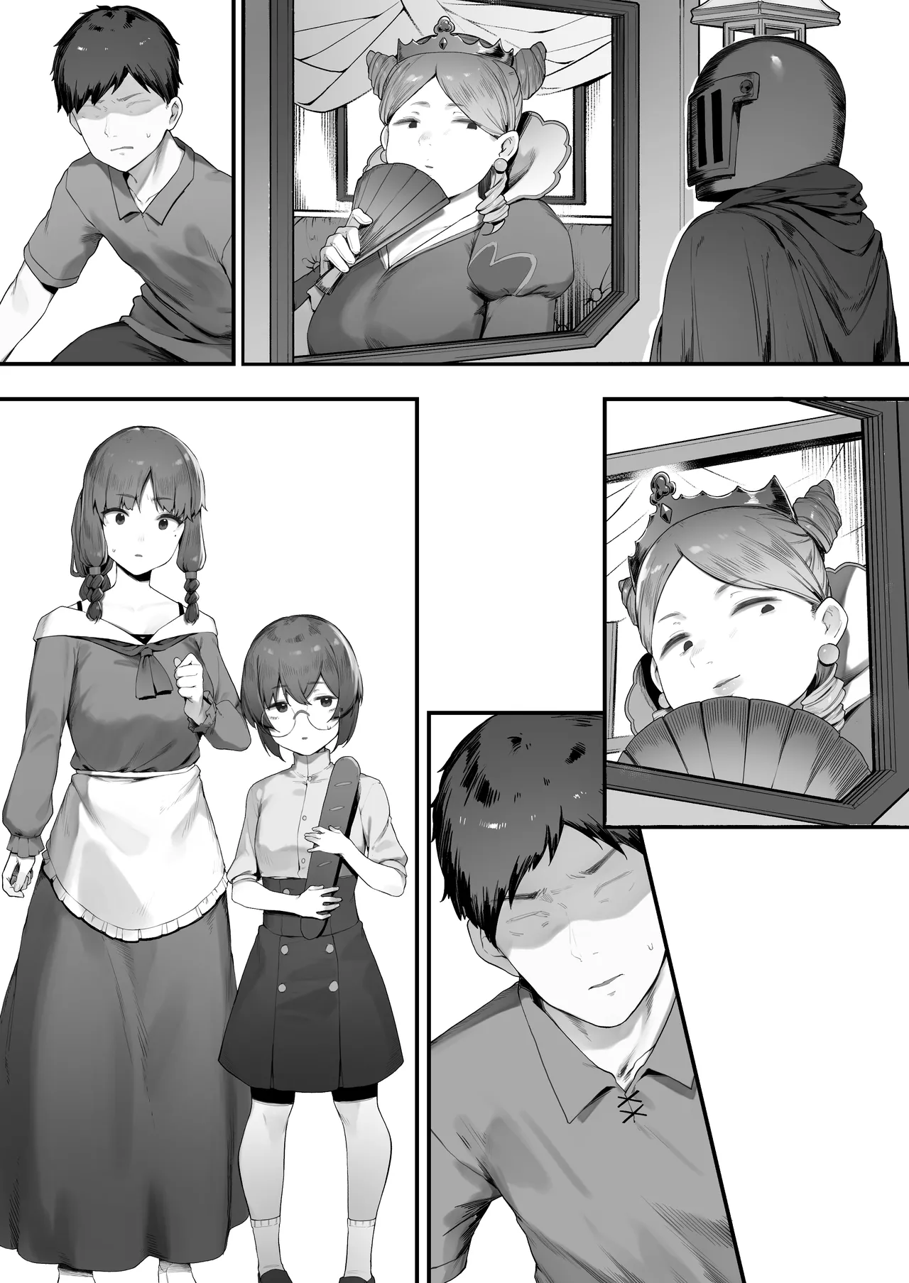 [Nigiri Usagi] Oujo no Meirei de Stalker to Kekkon Saserareru Hanashi [Textless] изображение № 4