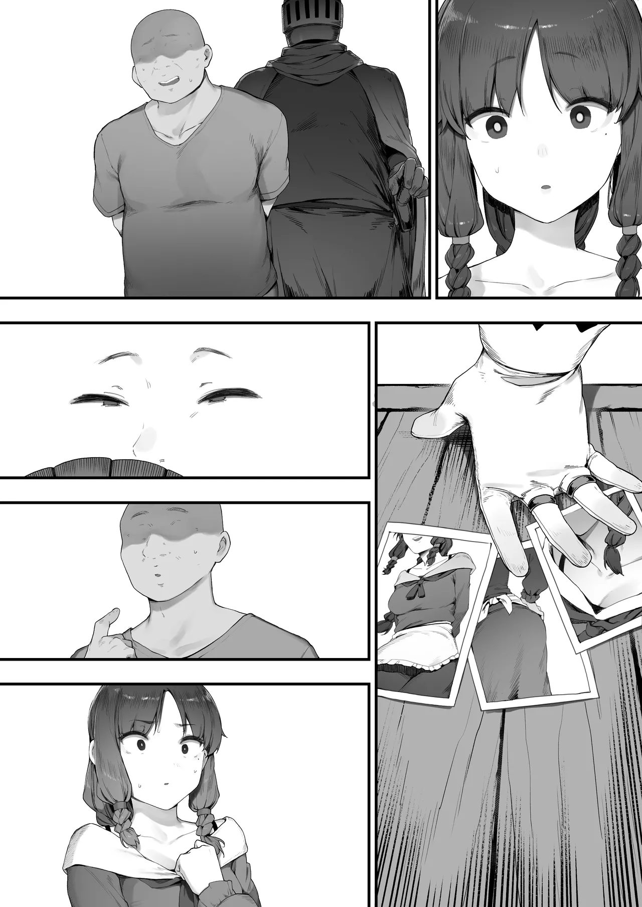 [Nigiri Usagi] Oujo no Meirei de Stalker to Kekkon Saserareru Hanashi [Textless] изображение № 7