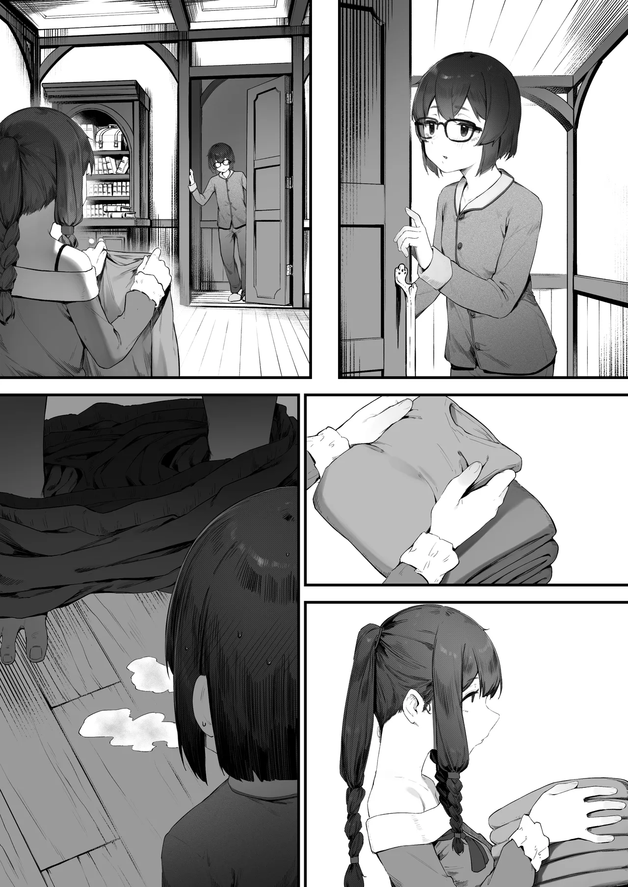 [Nigiri Usagi] Oujo no Meirei de Stalker to Kekkon Saserareru Hanashi [Textless] изображение № 47