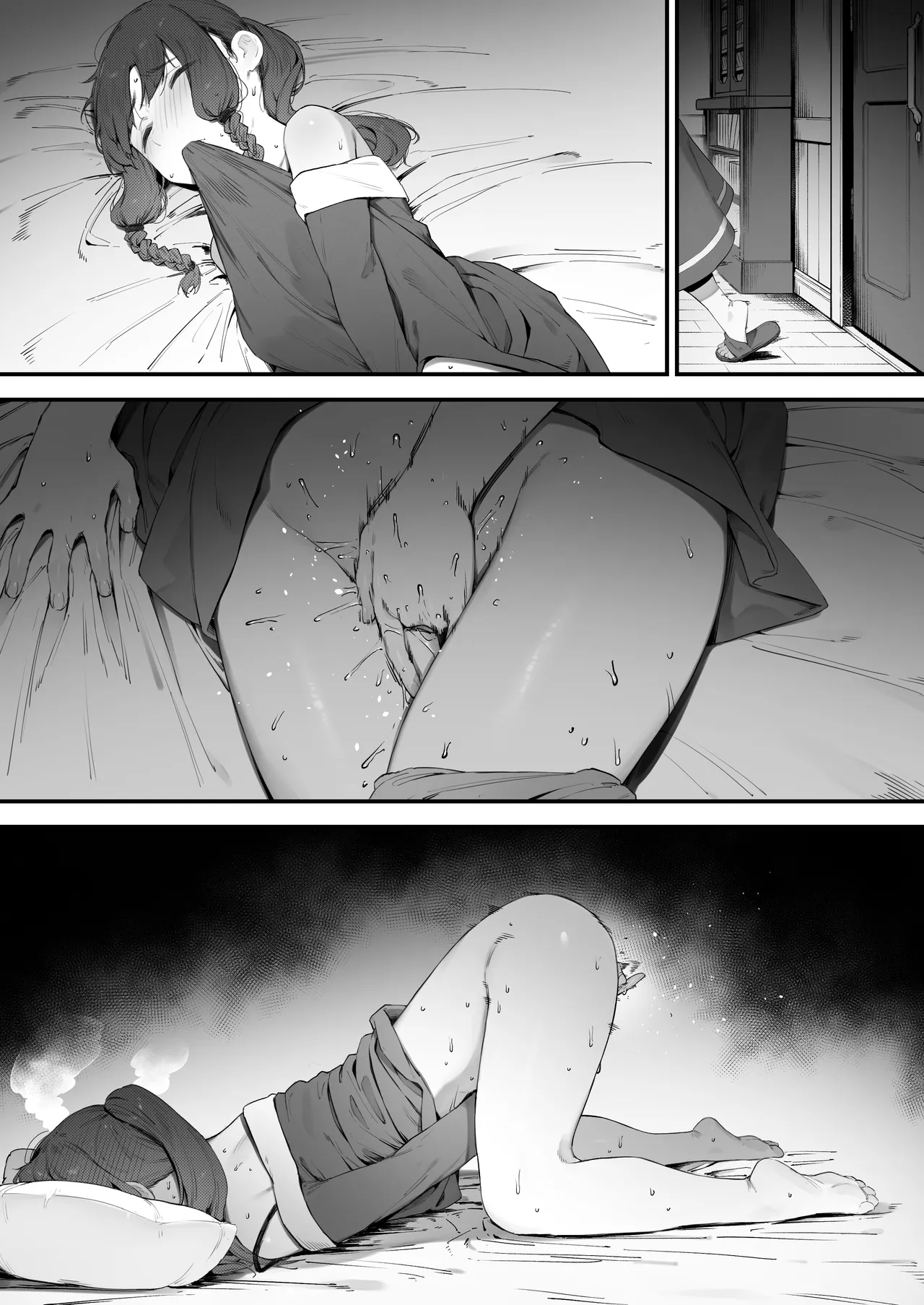 [Nigiri Usagi] Oujo no Meirei de Stalker to Kekkon Saserareru Hanashi [Textless] изображение № 58