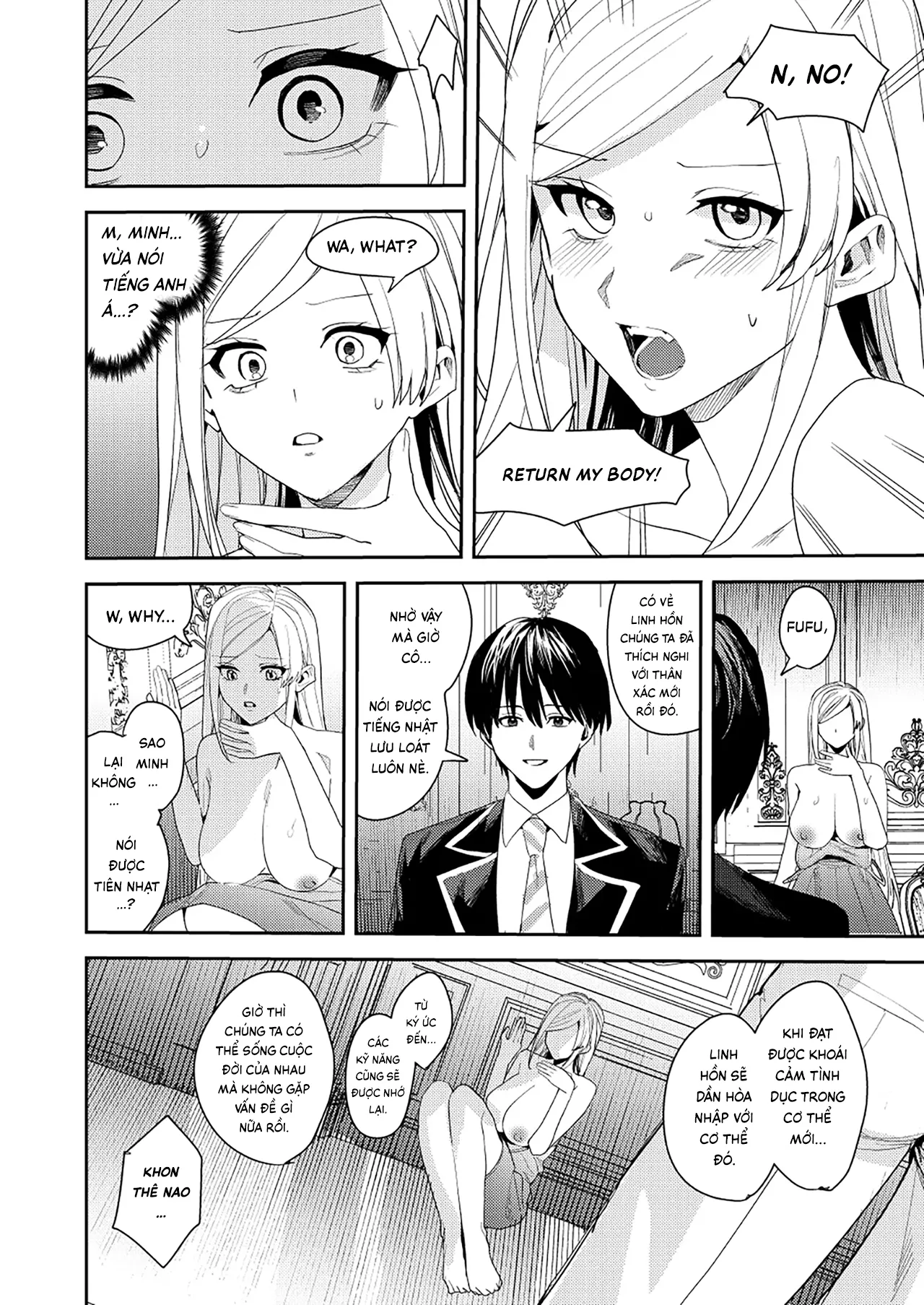 [Amuai Okashi Seisakusho (Betty, Namamugi)] You must accept Olivia’s life as a milf, mother and wife [Vietnamese Tiếng Việt] image number 21