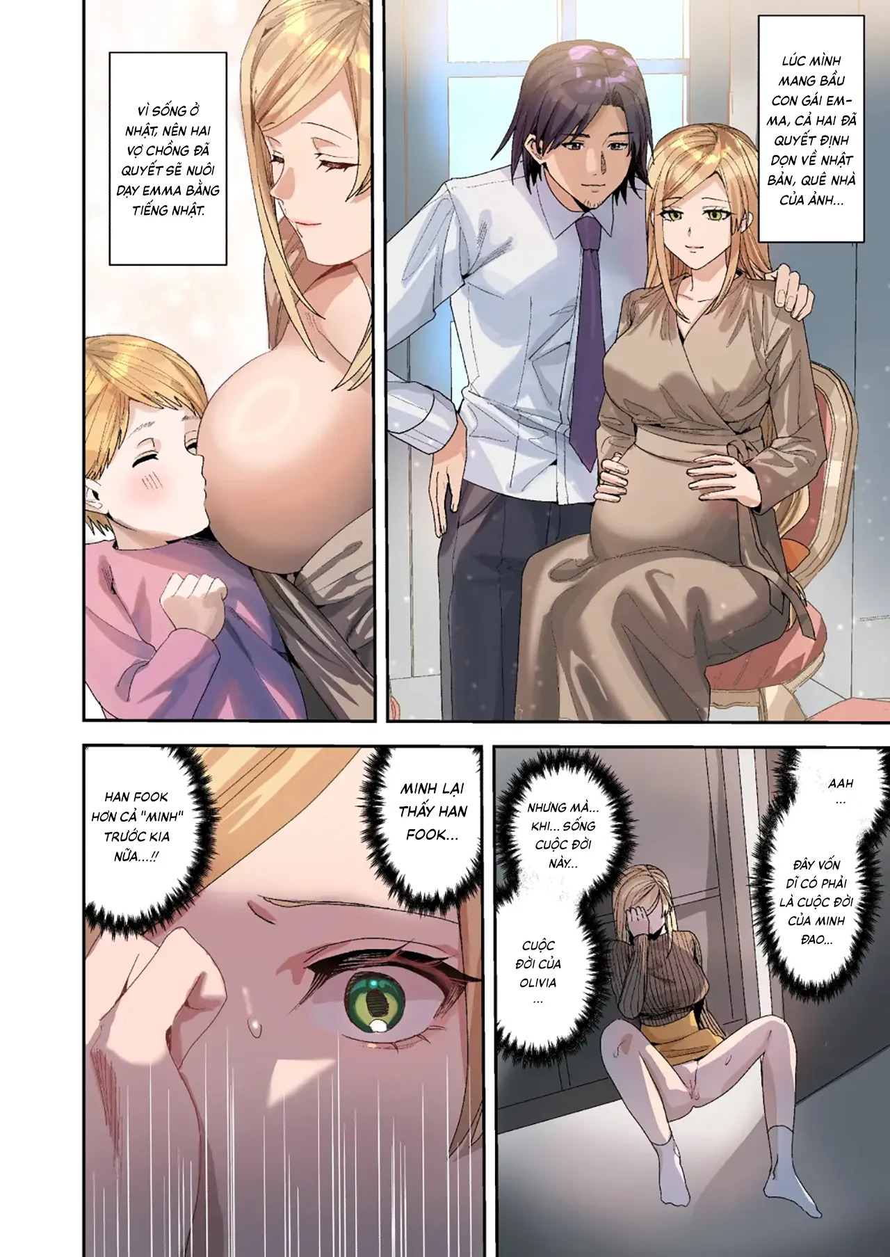 [Amuai Okashi Seisakusho (Betty, Namamugi)] You must accept Olivia’s life as a milf, mother and wife [Vietnamese Tiếng Việt] image number 33