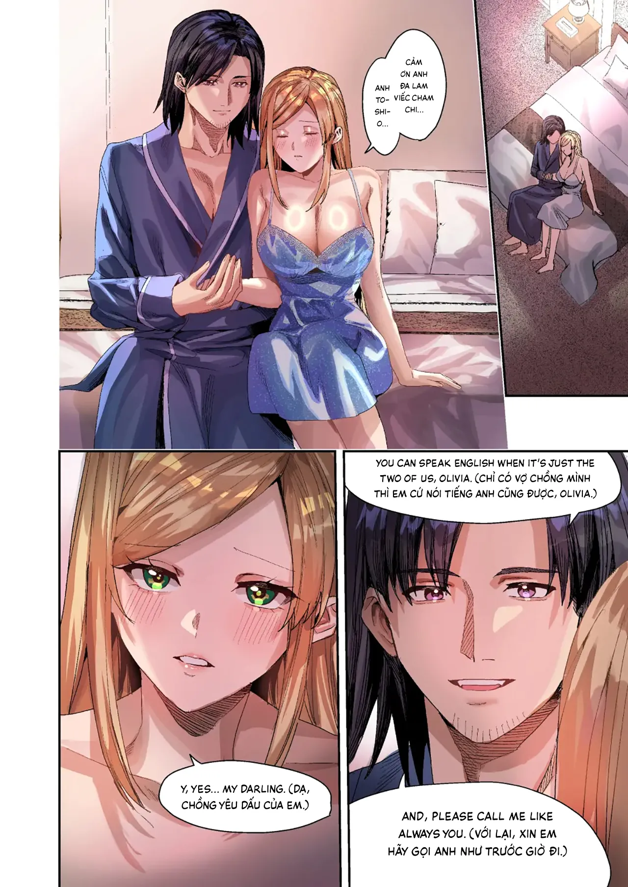[Amuai Okashi Seisakusho (Betty, Namamugi)] You must accept Olivia’s life as a milf, mother and wife [Vietnamese Tiếng Việt] image number 35