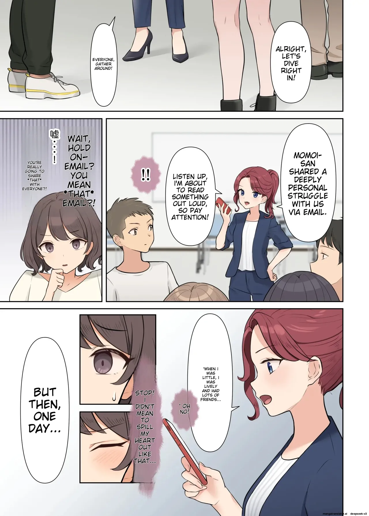 [Shuuchi Koubou] Shuuchi! Mental Health Seminar de Zenra ni Sareta Watashi | Embarrassing! I was stripped naked at a mental health seminar [English] image number 11