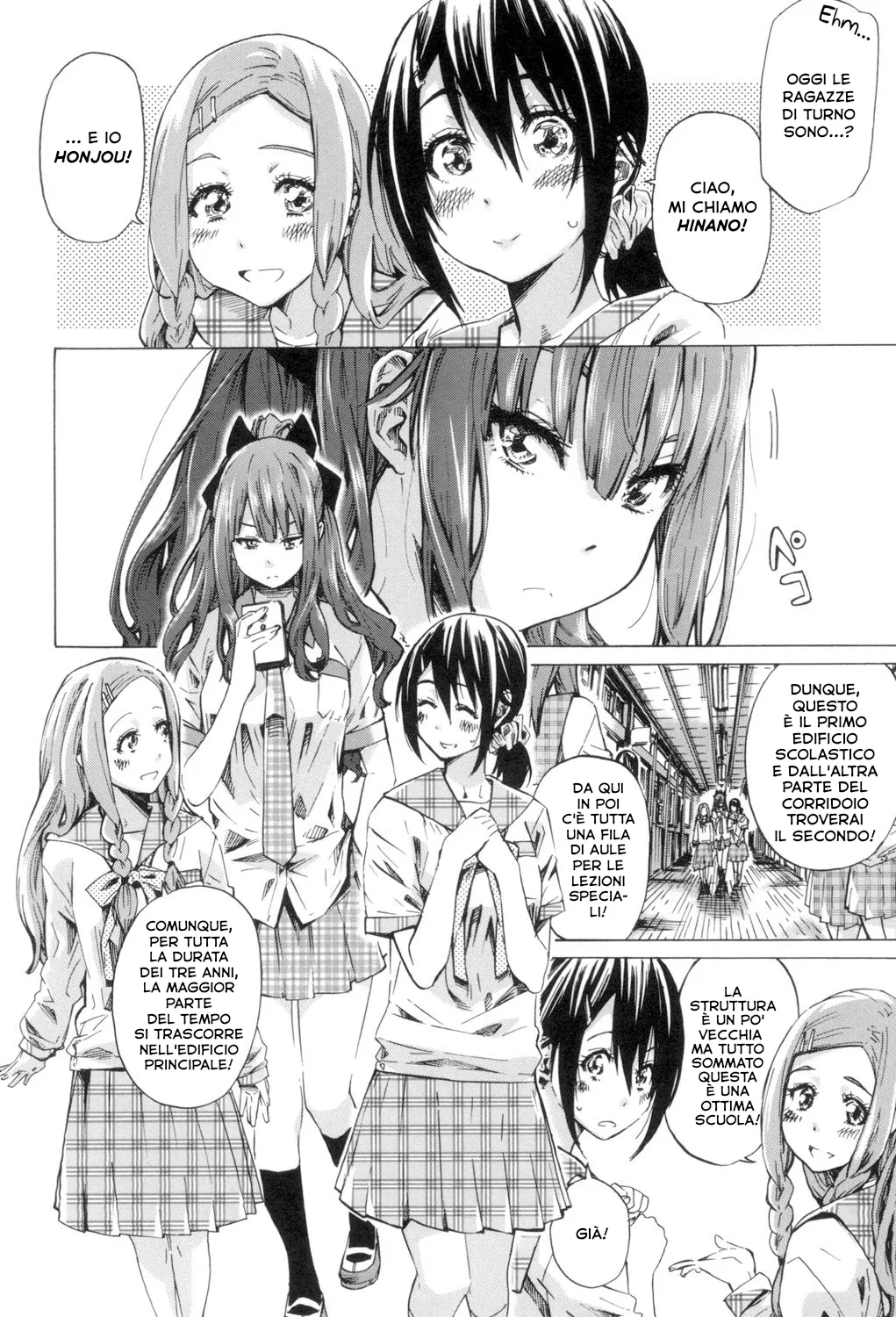 [MARUTA] Nadeshiko Hiyori #1 | Una Ragazza Follemente Innamorata di un Bocciolo di Rosa ch.1-3 (Shoujo wa Irozuku Yuri ni Koi o Suru) [Italian] [Hentai Fantasy] [Digital] 7eme image