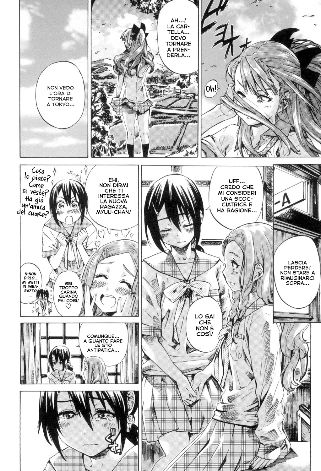 [MARUTA] Nadeshiko Hiyori #1 | Una Ragazza Follemente Innamorata di un Bocciolo di Rosa ch.1-3 (Shoujo wa Irozuku Yuri ni Koi o Suru) [Italian] [Hentai Fantasy] [Digital] 11eme image