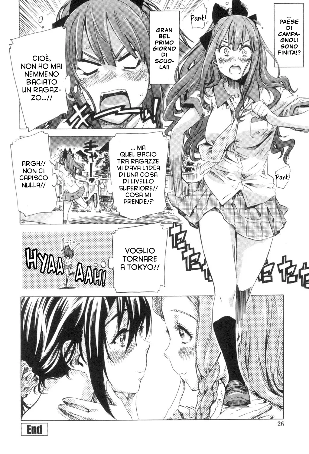 [MARUTA] Nadeshiko Hiyori #1 | Una Ragazza Follemente Innamorata di un Bocciolo di Rosa ch.1-3 (Shoujo wa Irozuku Yuri ni Koi o Suru) [Italian] [Hentai Fantasy] [Digital] 23eme image
