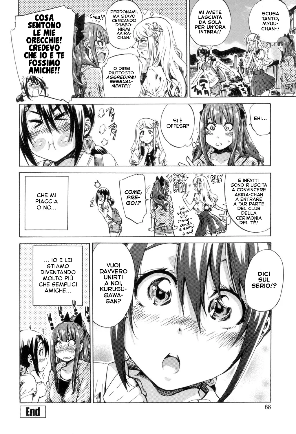 [MARUTA] Nadeshiko Hiyori #1 | Una Ragazza Follemente Innamorata di un Bocciolo di Rosa ch.1-3 (Shoujo wa Irozuku Yuri ni Koi o Suru) [Italian] [Hentai Fantasy] [Digital] 65eme image