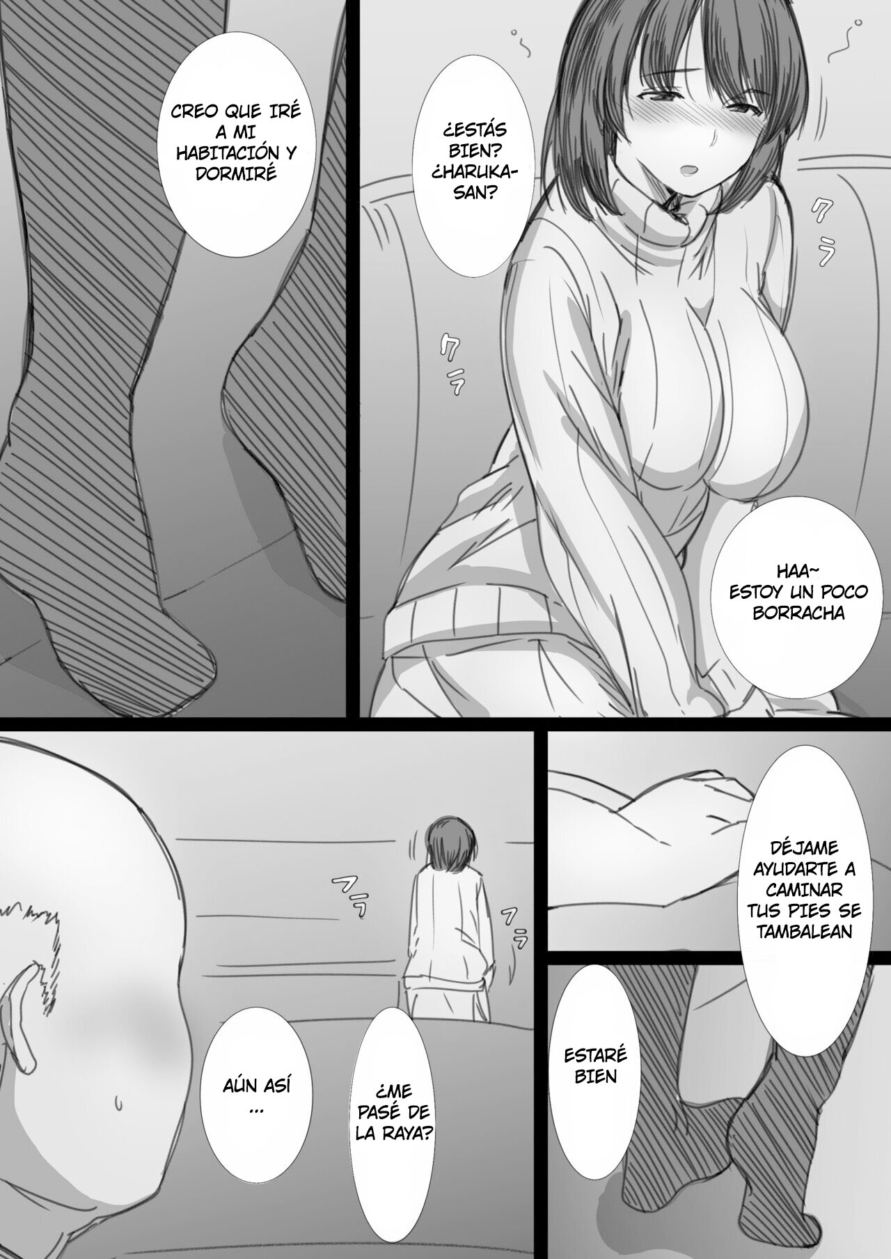 [Hari Poteto] Netorare Hitozuma -Ochiteyuku Kankaku- | Esposa Infiel -El Sentimiento de Caer- [Spanish] [Pajerosxnx] numero di immagine  2