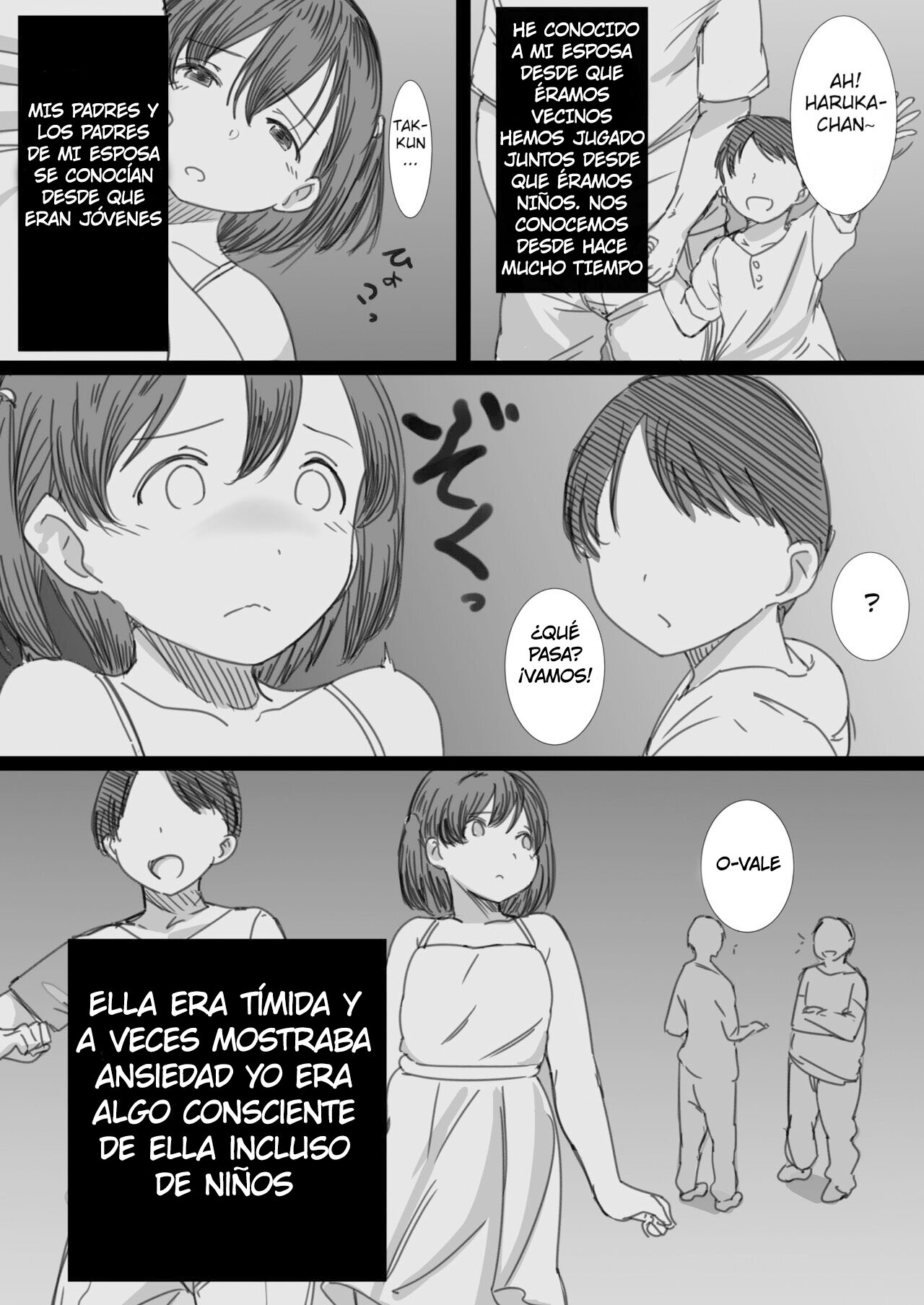 [Hari Poteto] Netorare Hitozuma -Ochiteyuku Kankaku- | Esposa Infiel -El Sentimiento de Caer- [Spanish] [Pajerosxnx] numero di immagine  23