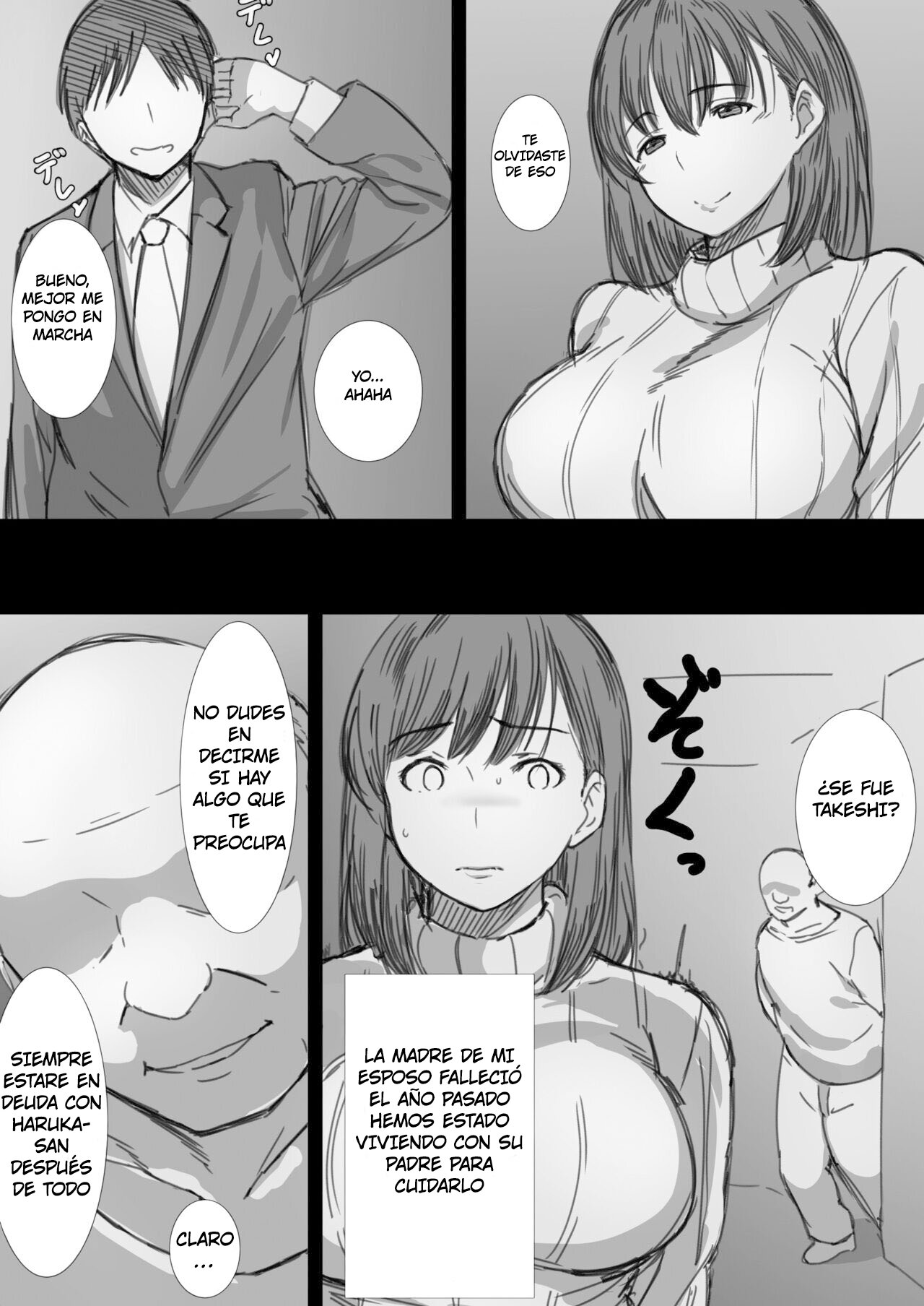 [Hari Poteto] Netorare Hitozuma -Ochiteyuku Kankaku- | Esposa Infiel -El Sentimiento de Caer- [Spanish] [Pajerosxnx] numero di immagine  55