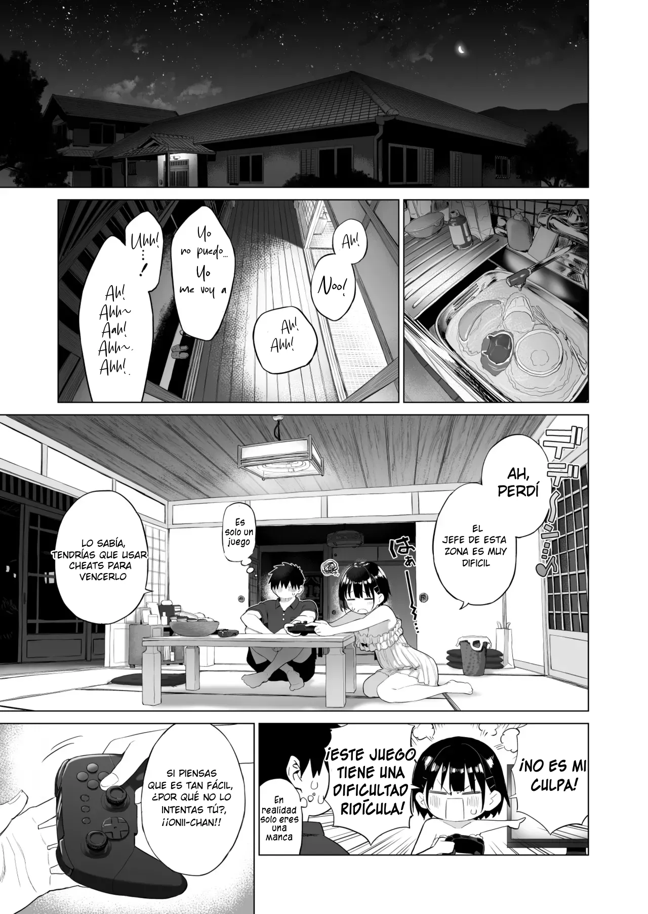 [Mizu no Uro] Inaka Imouto to Muchi no Yuuwaku | La Hermana Menor del Campo y la Tentación de la Pureza [Spanish] [Necromantic Fansub] изображение № 33