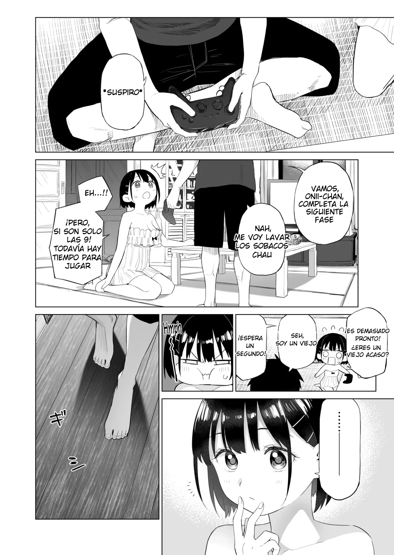 [Mizu no Uro] Inaka Imouto to Muchi no Yuuwaku | La Hermana Menor del Campo y la Tentación de la Pureza [Spanish] [Necromantic Fansub] изображение № 36