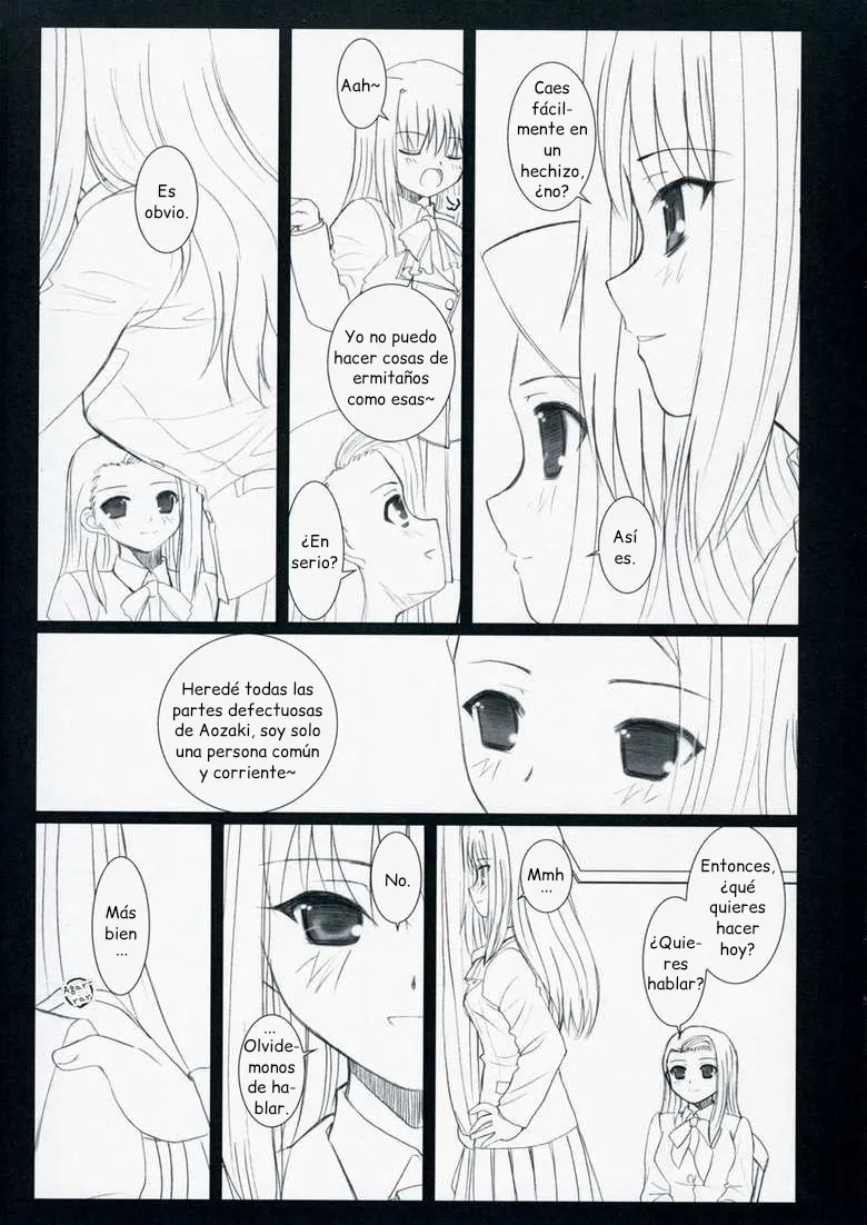 (SC33) [DIEPPE FACTORY (Alpine)] WITCHBLOOD (Mahou Tsukai no Yoru) [Spanish] {ServalYuri} 画像番号 6