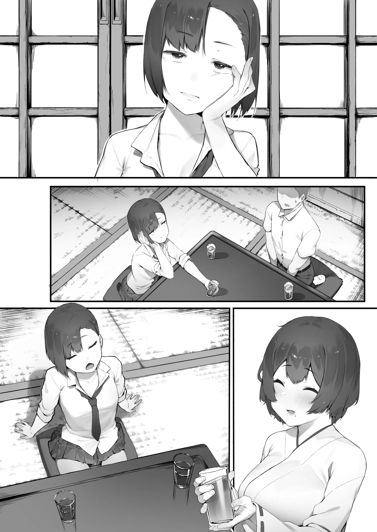 [Nigiri Usagi] Kanojo no Oshigoto [Textless] 이미지 번호 15