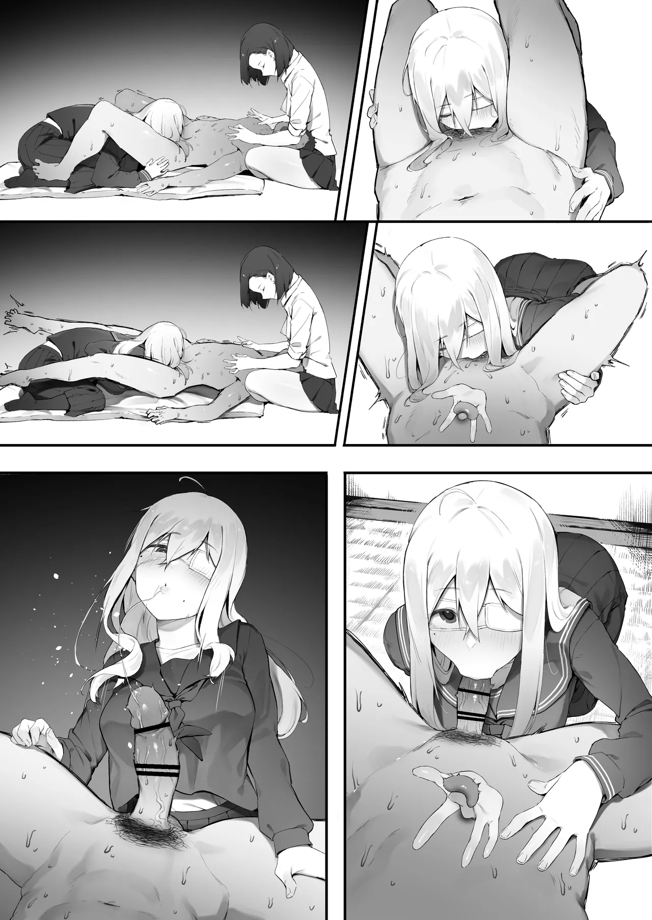 [Nigiri Usagi] Kanojo no Oshigoto [Textless] 이미지 번호 25