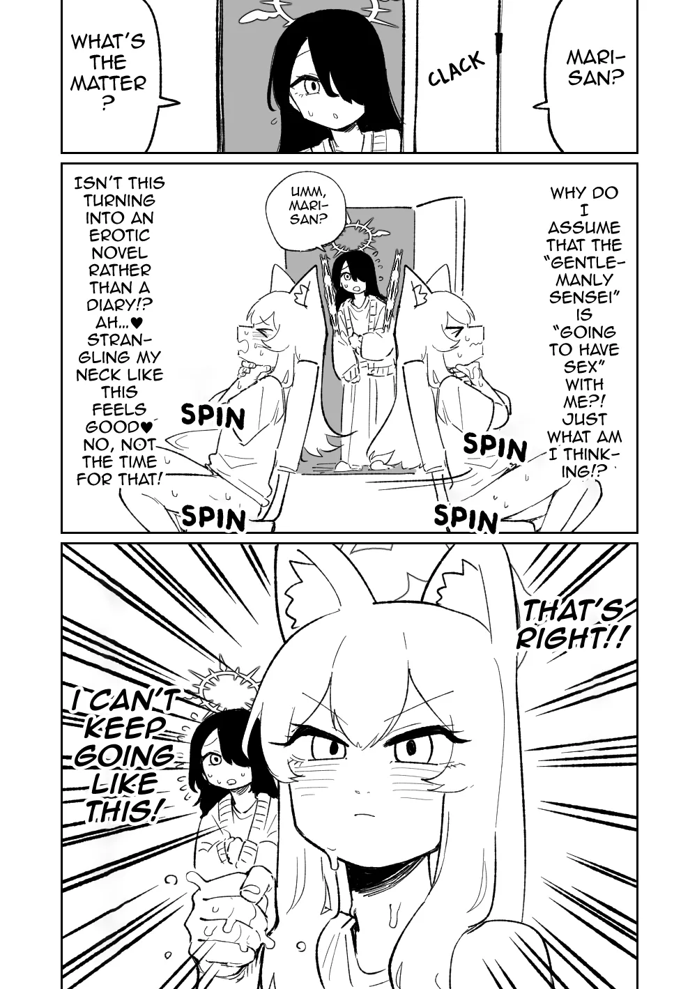 [Asahina Yoshitosi] Mari's Delusion Diary (Blue Archive) [English] image number 14