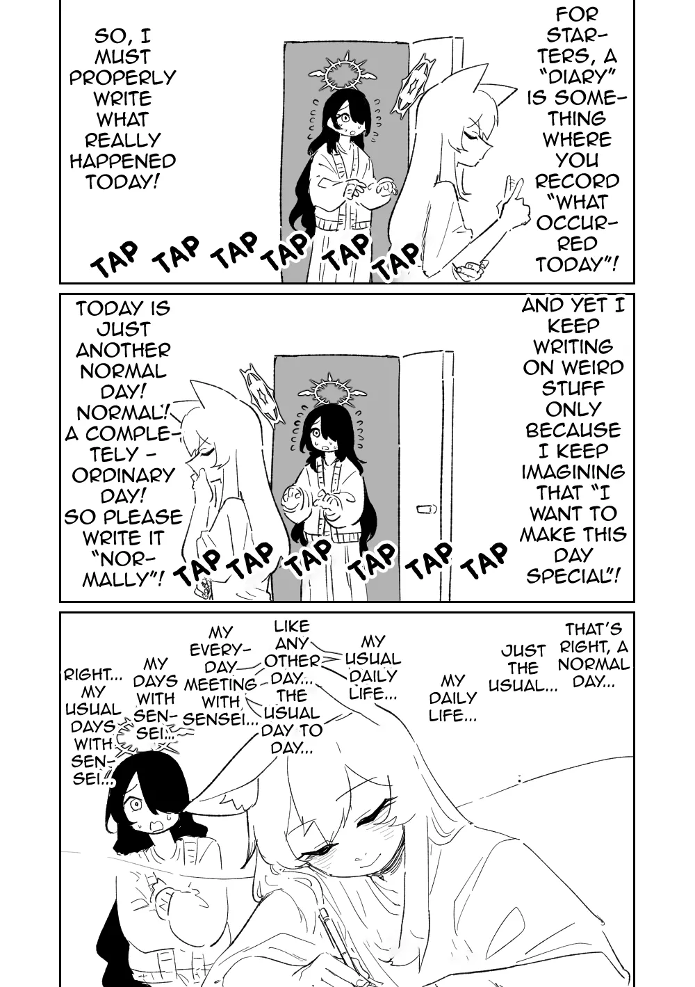 [Asahina Yoshitosi] Mari's Delusion Diary (Blue Archive) [English] image number 15