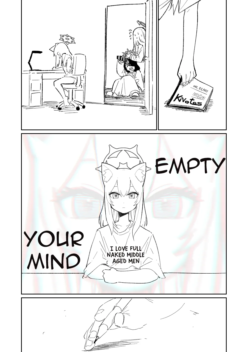 [Asahina Yoshitosi] Mari's Delusion Diary (Blue Archive) [English] image number 23